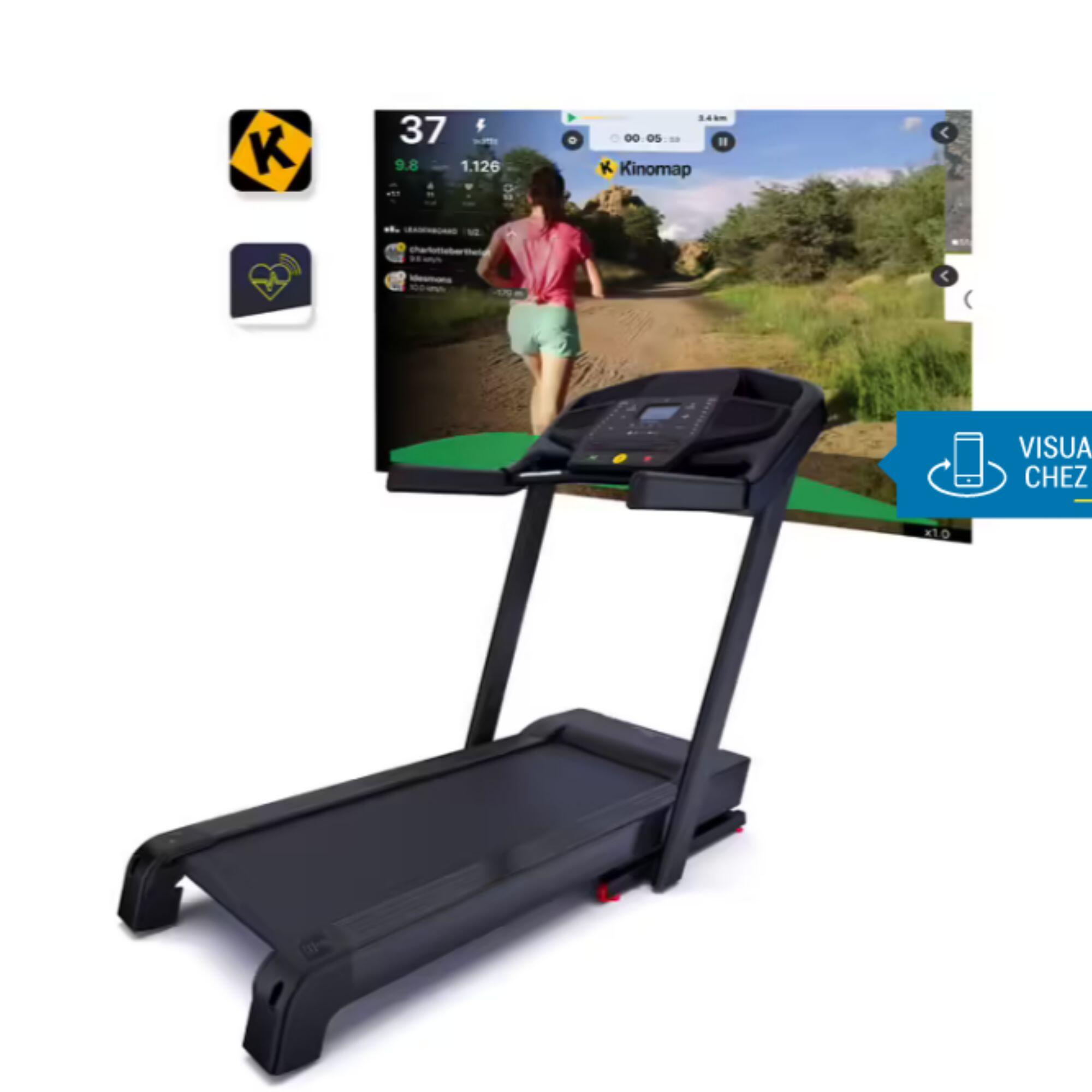 Treadmill 18 km/h (11.2 mph), T 900