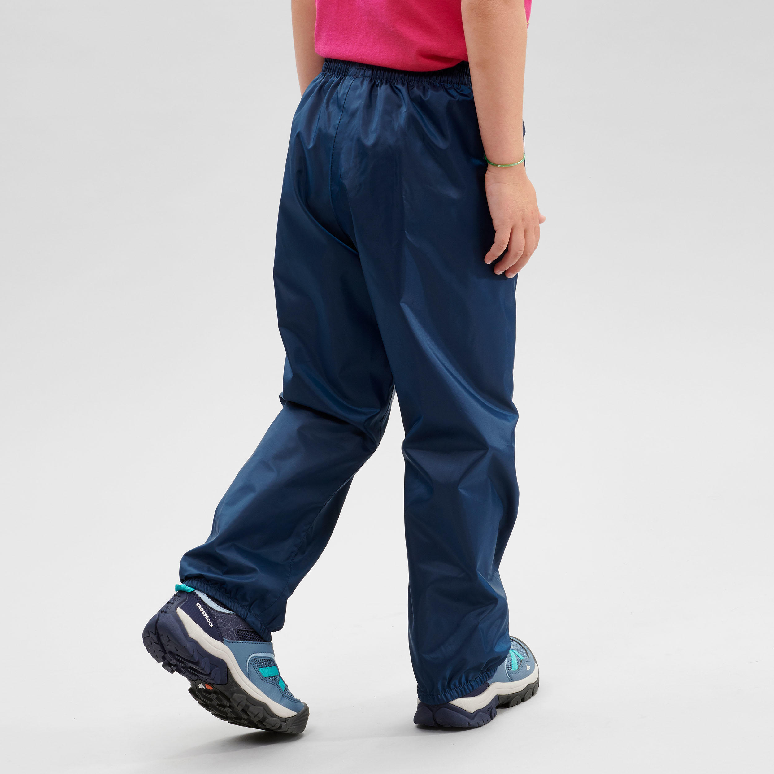 Kidsâ Hiking Rain Pants - MH 100