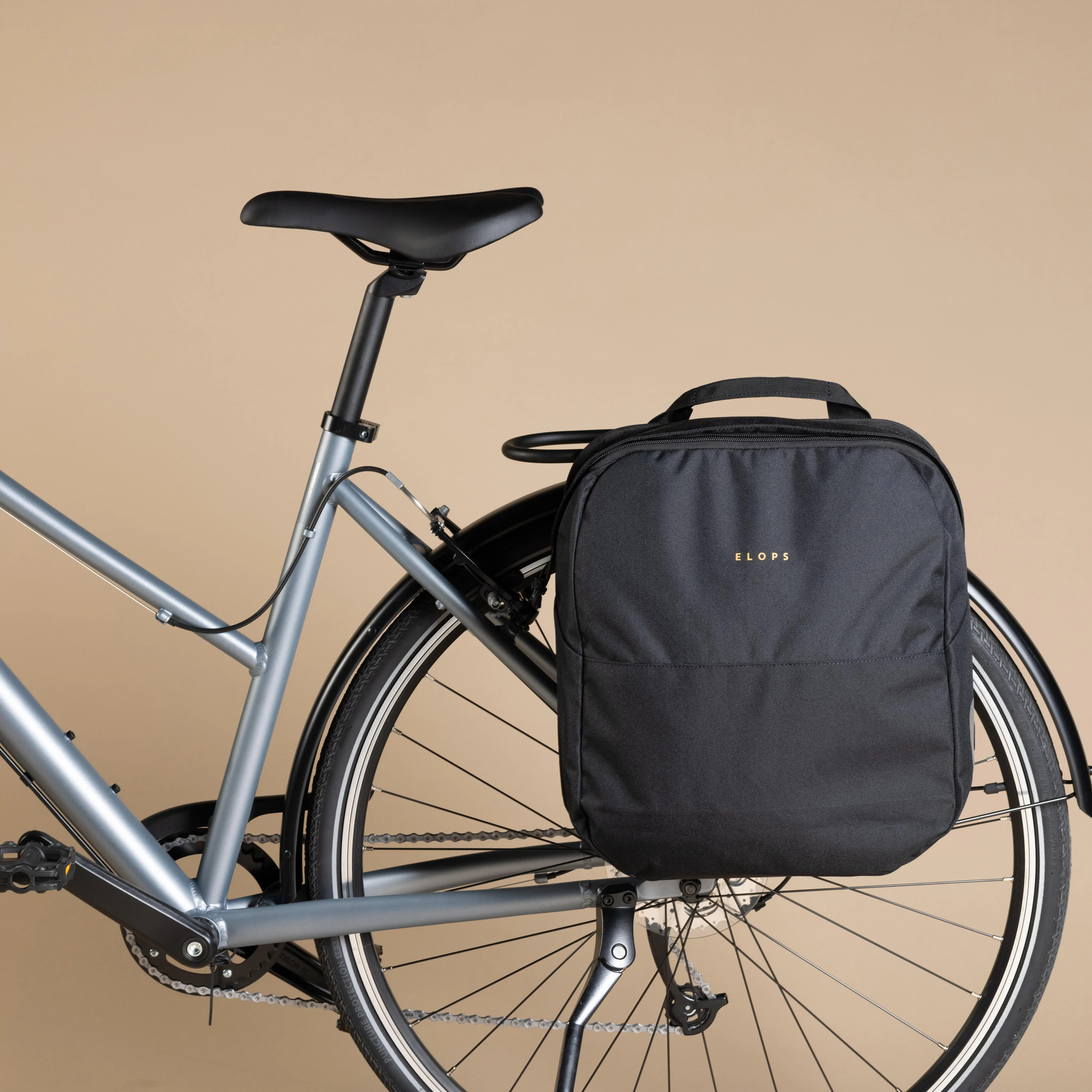 15 L Pannier Rack Bag - Urban Cycle 100