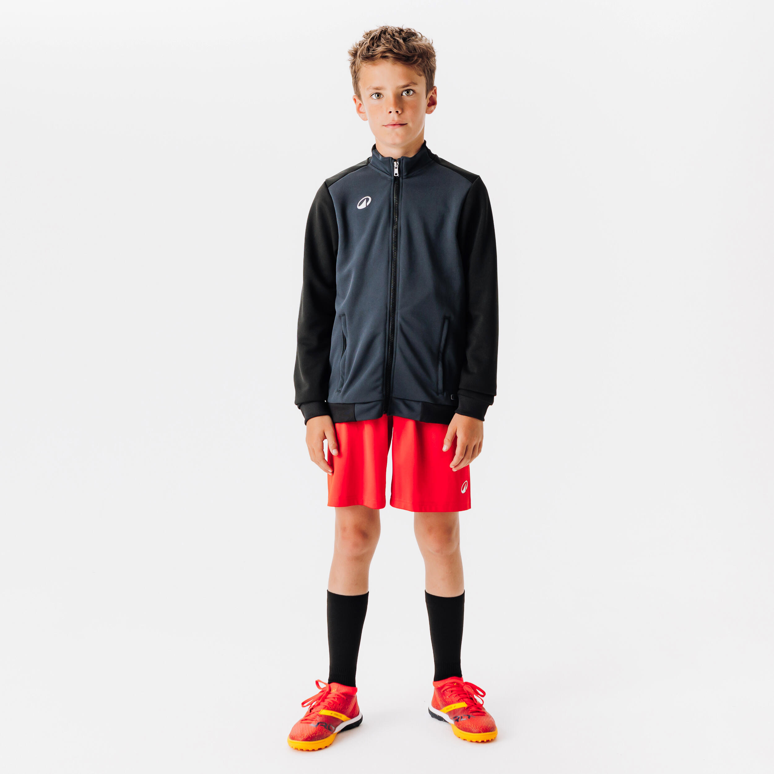 Kids' Football Training Jacket Essential