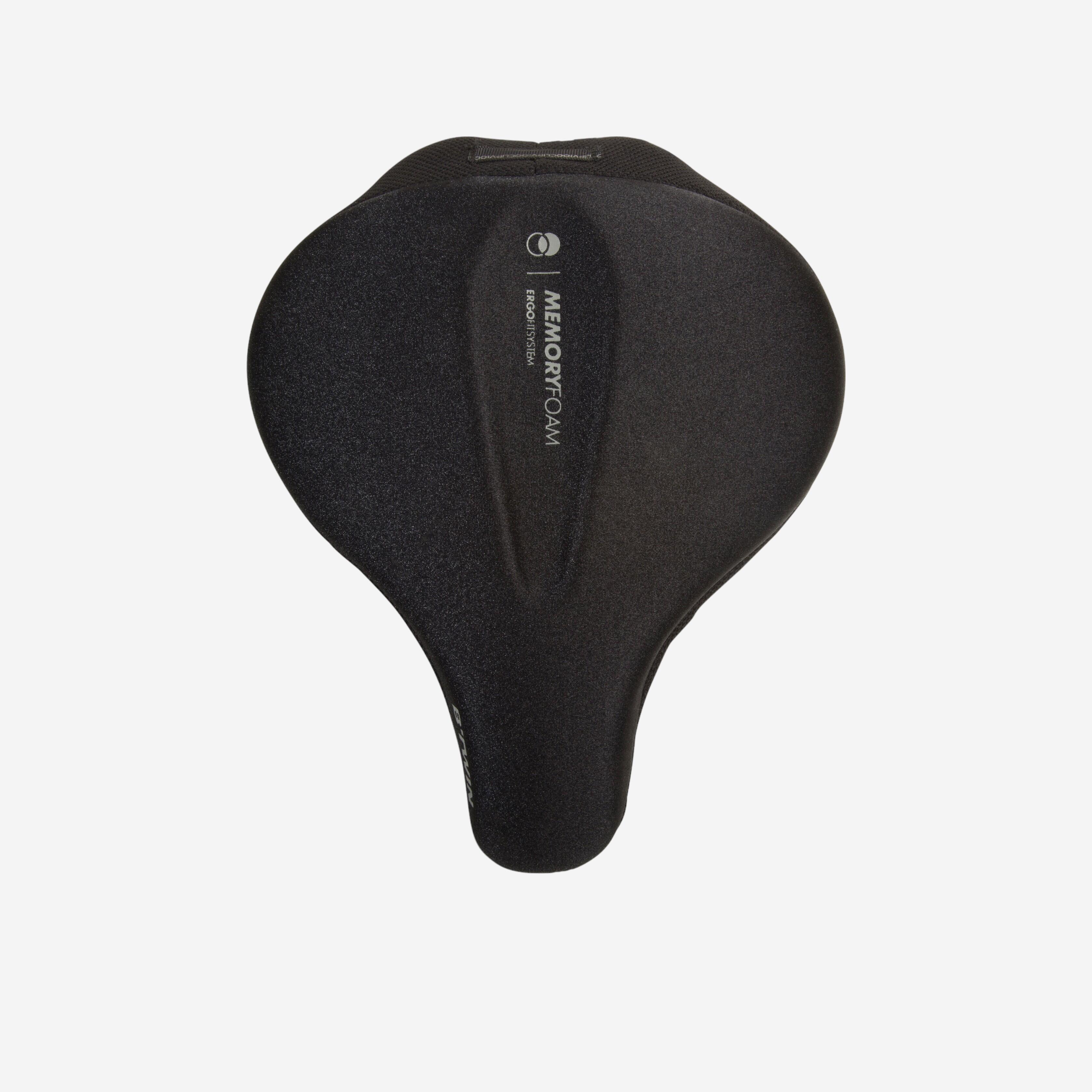 Exercise bike saddle cover