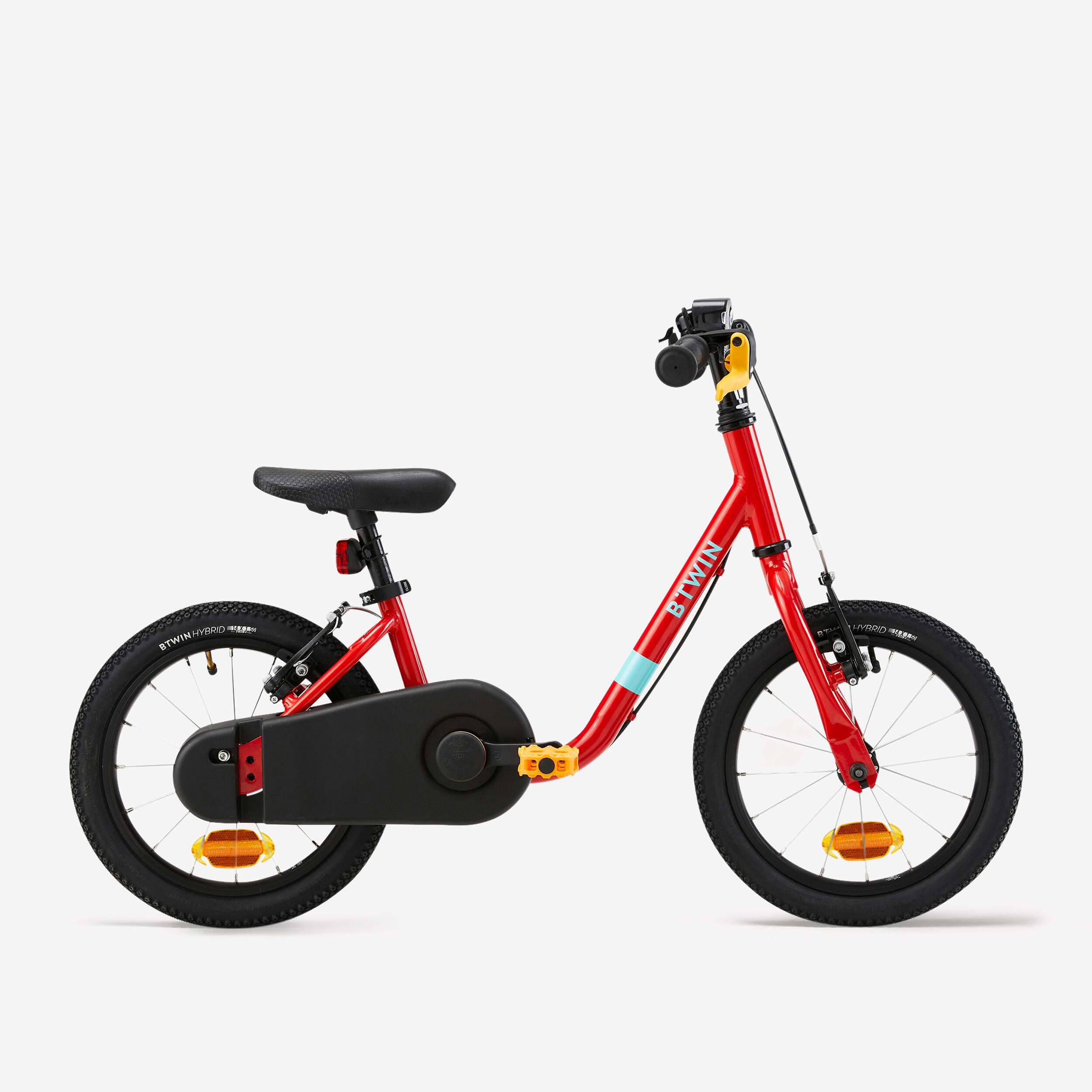 Kids' 2-in-1 Balance Bike 14 in, Discover 500, Age 3-5