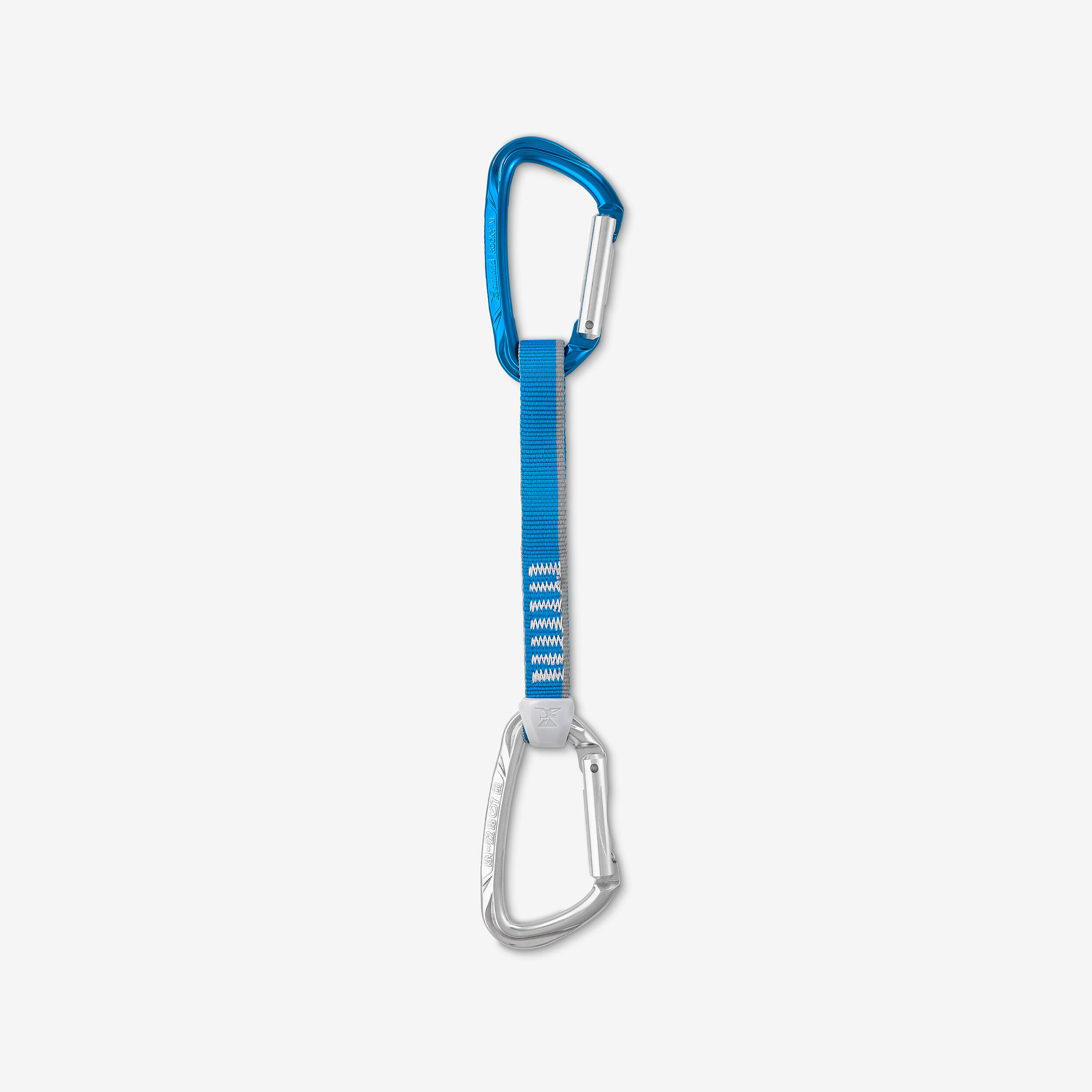 17 cm Climbing/Mountaineering Quickdraw - Klimb M Grey