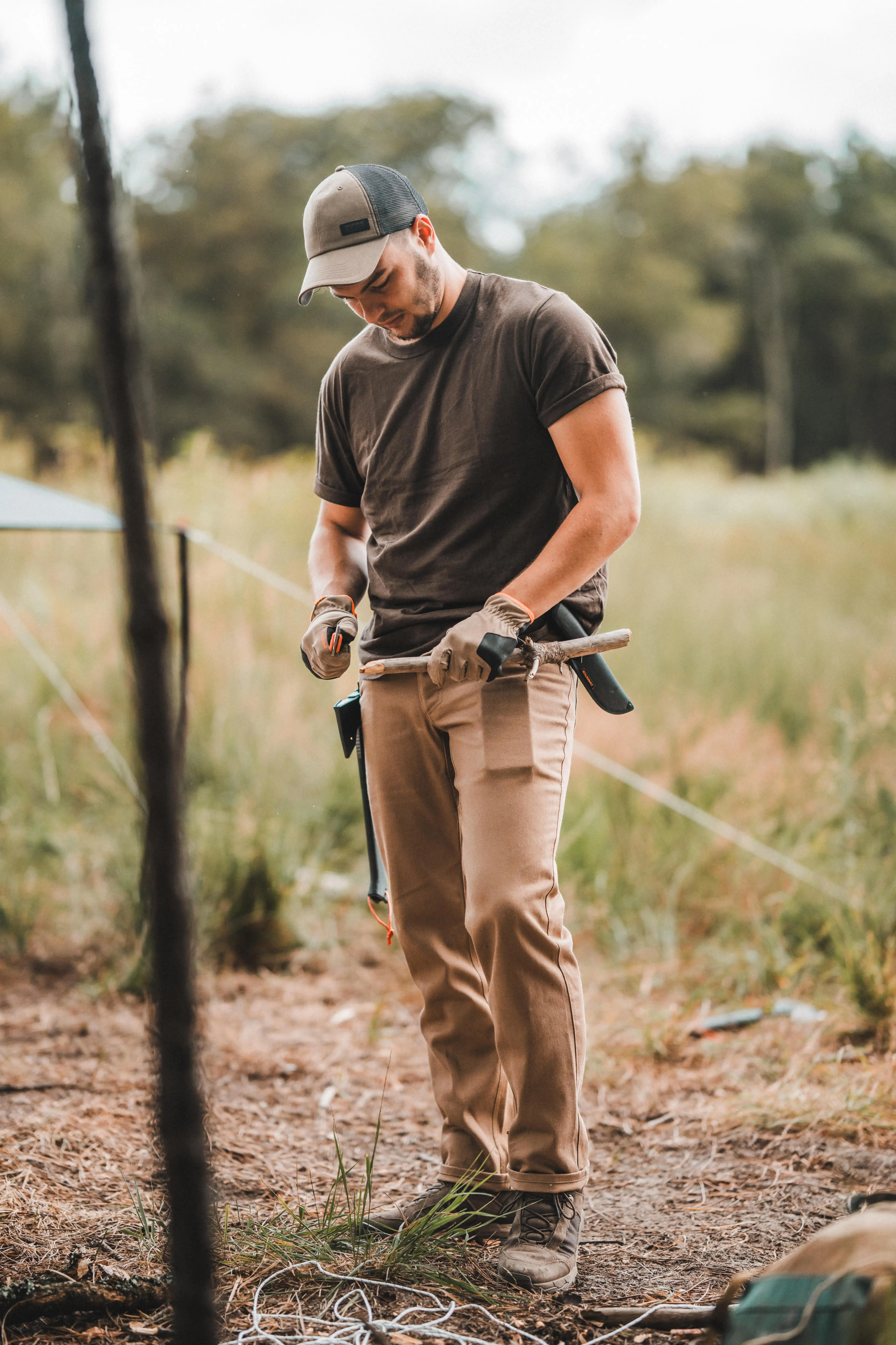 Men’s Trucker-Style Hunting Cap