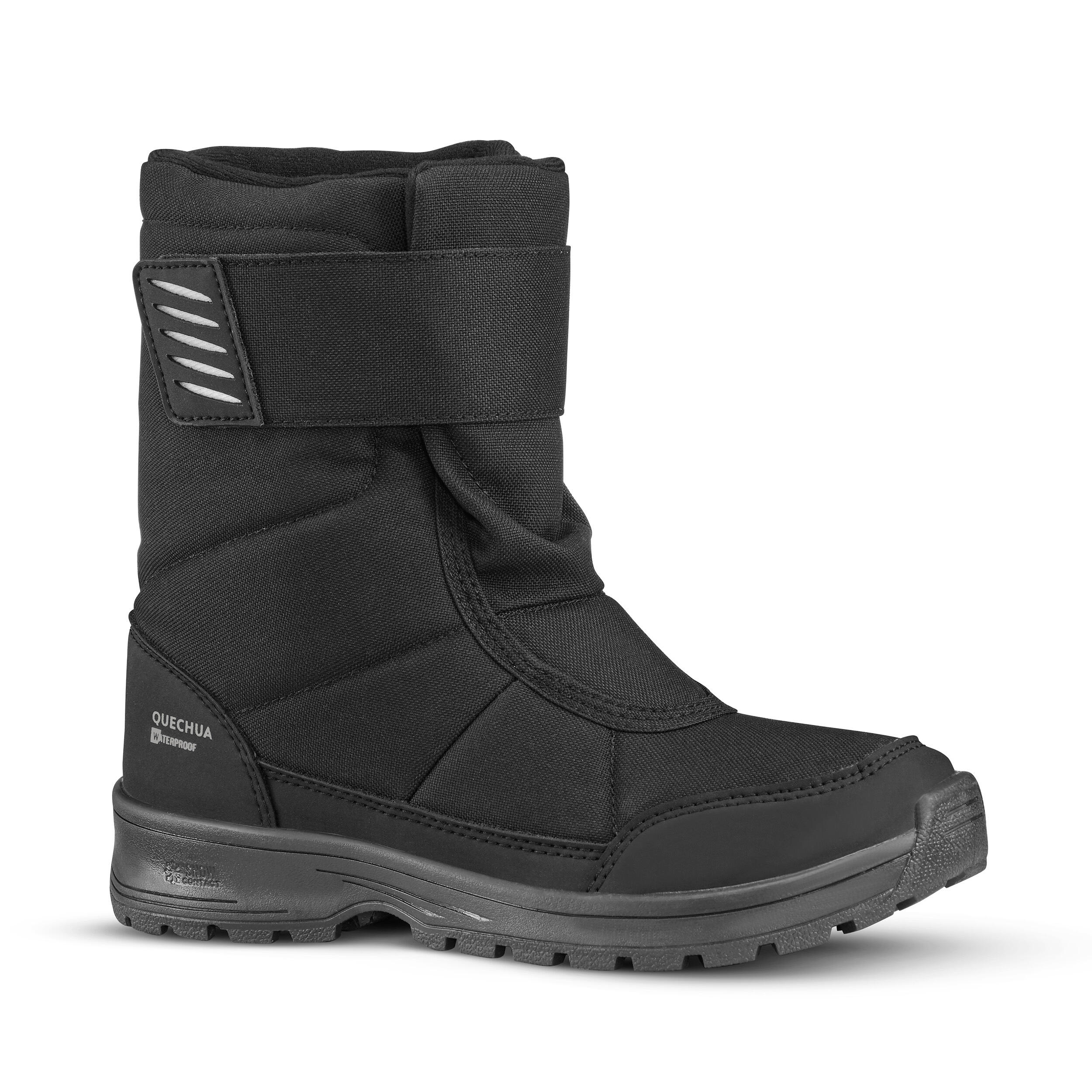 Kidsâ Waterproof Winter Boots, SH 100 Sizes 7.5C-6