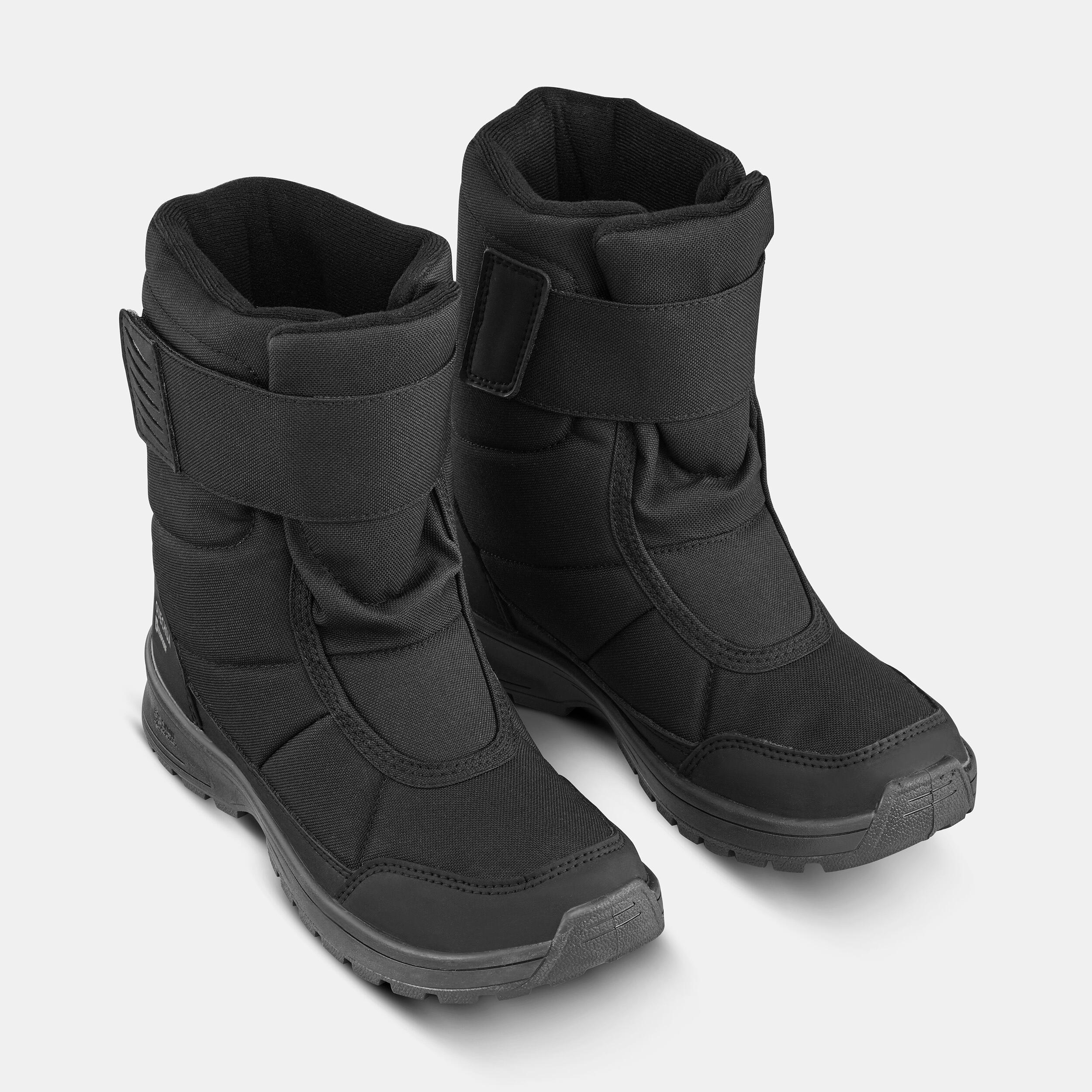 Kidsâ Waterproof Winter Boots, SH 100 Sizes 7.5C-6