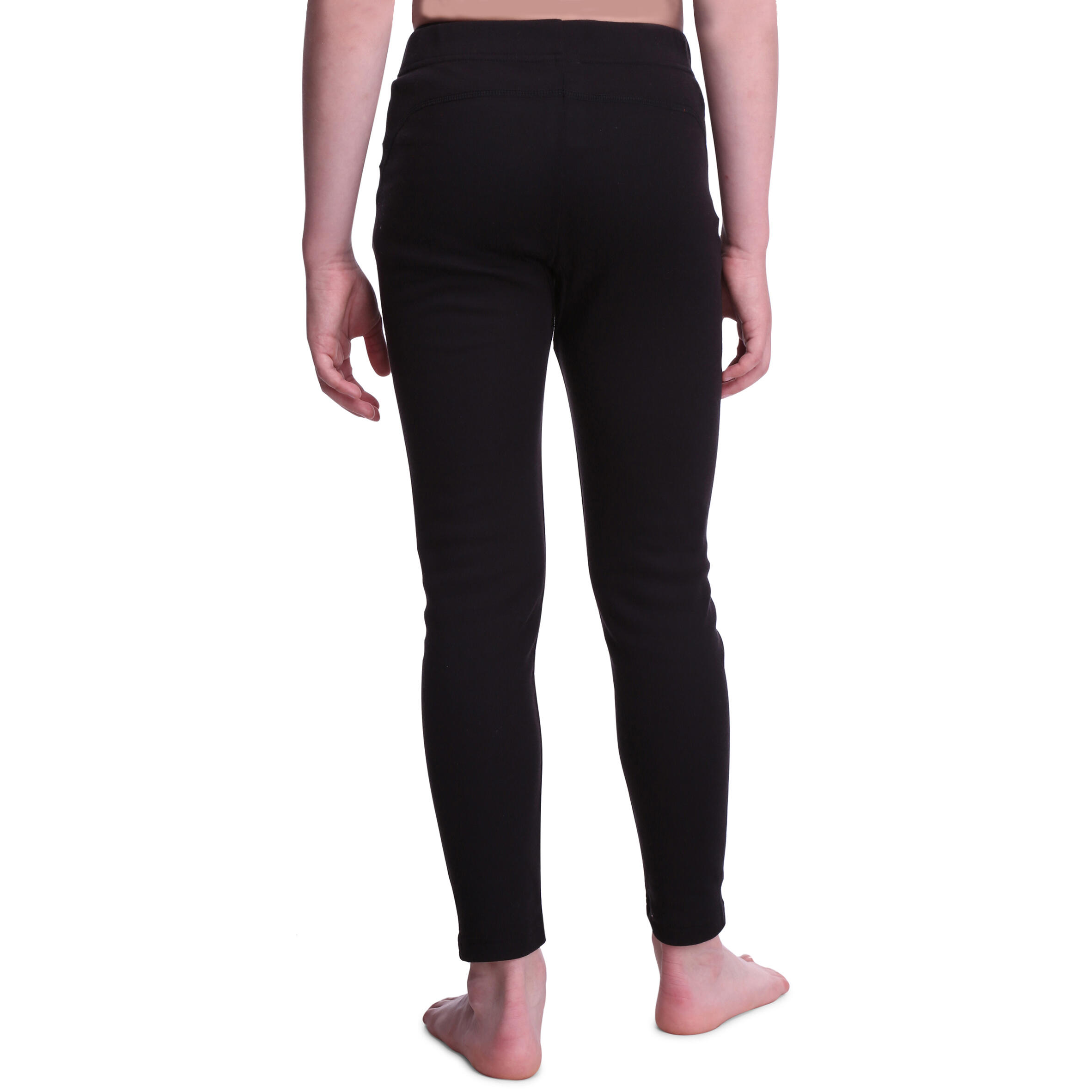 Kids' Ski Base Layer Bottoms - BL 100 Black