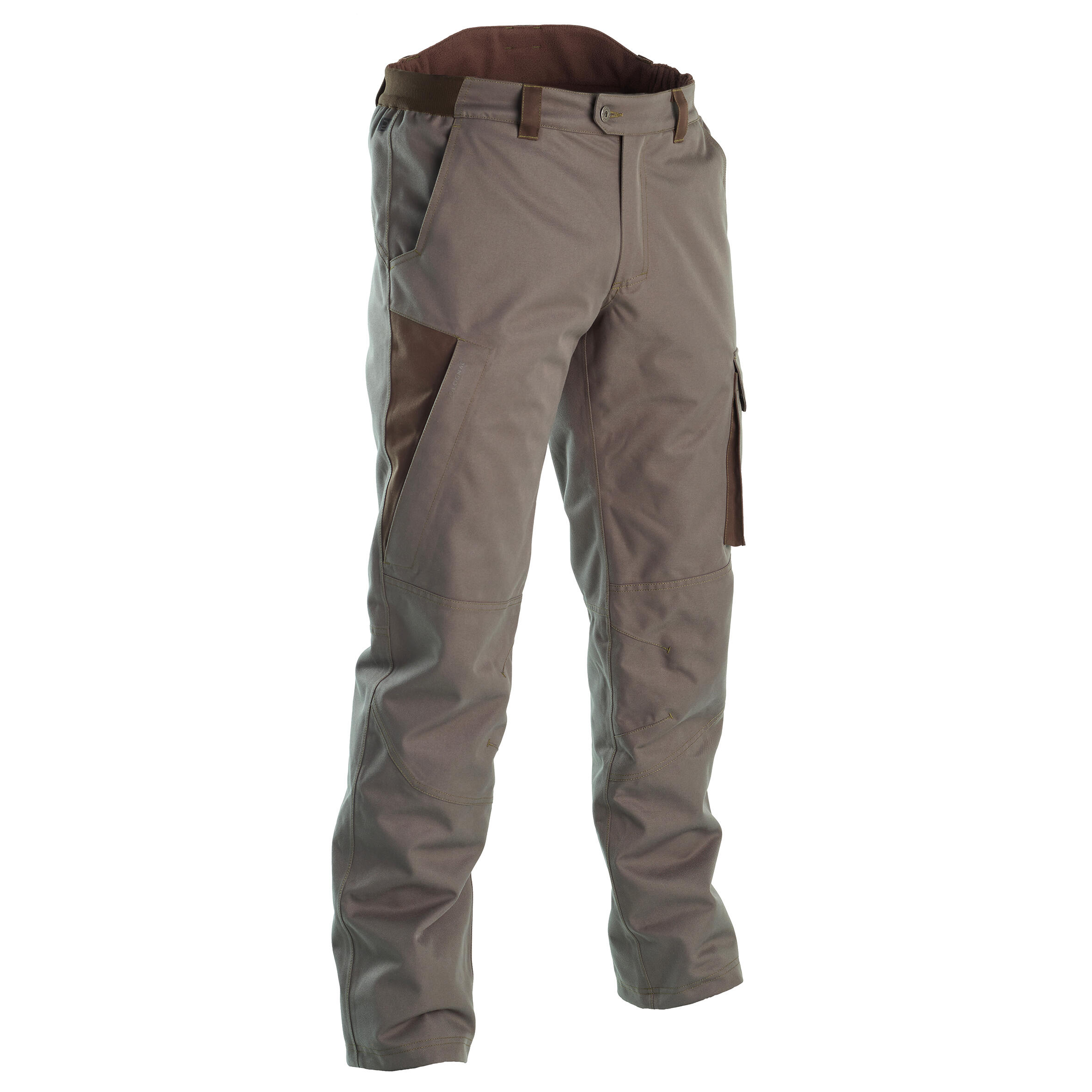 Hunting Warm Waterproof Pants - 500 Green