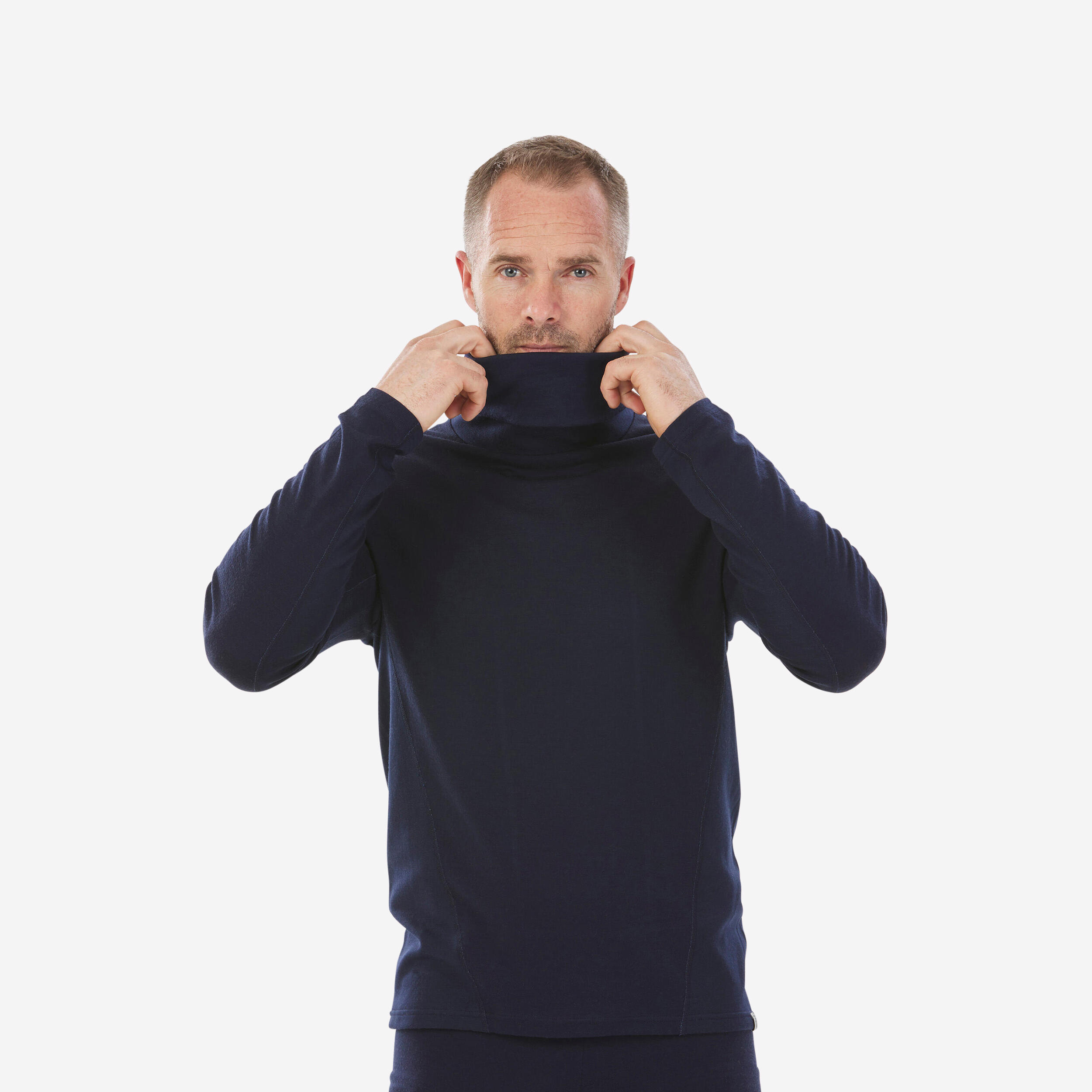 Menâs Merino Wool Base Layer Top - BL 900 Blue