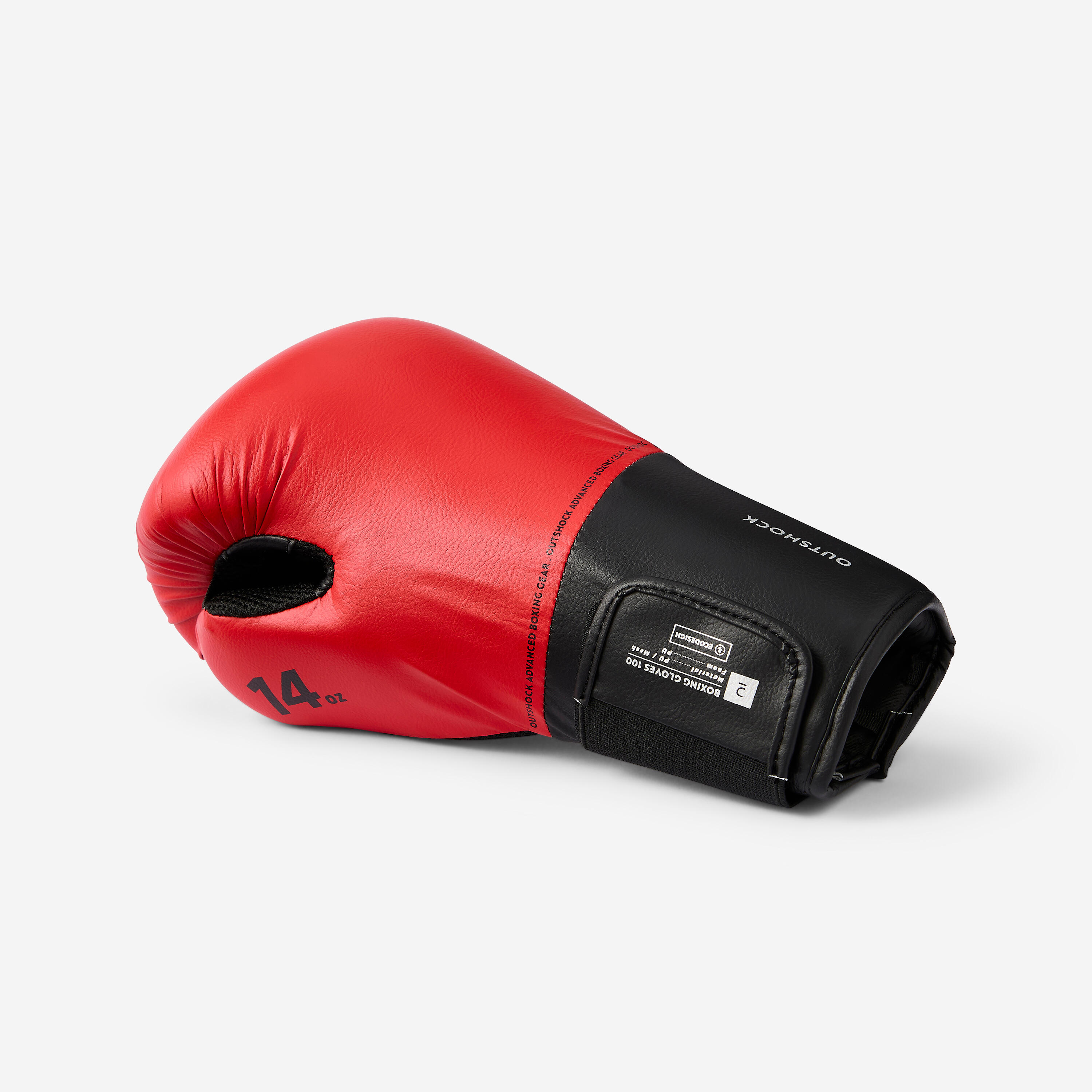 Boxing Gloves - 100 Red