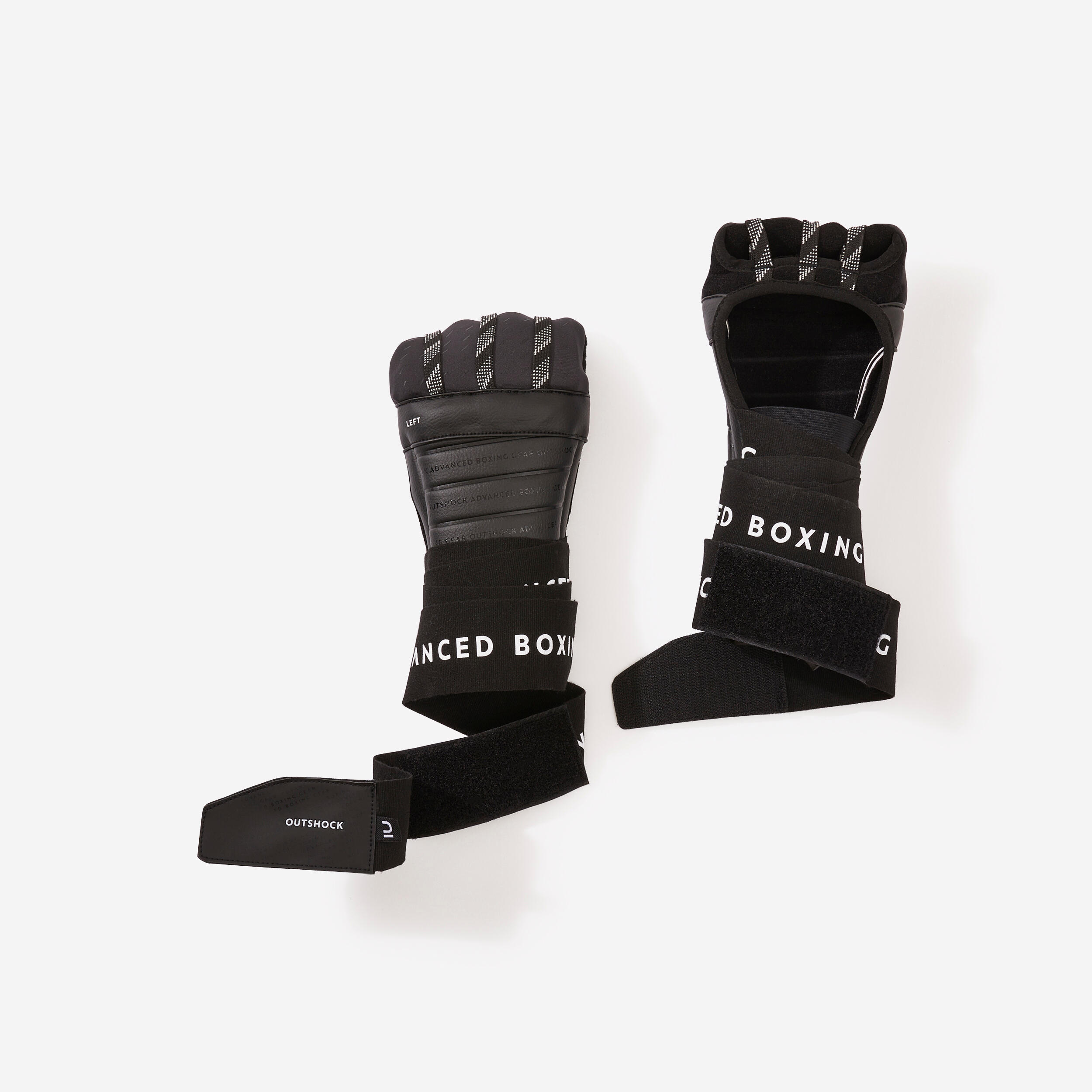 Boxing Liner Gloves - 500 Ergo Black