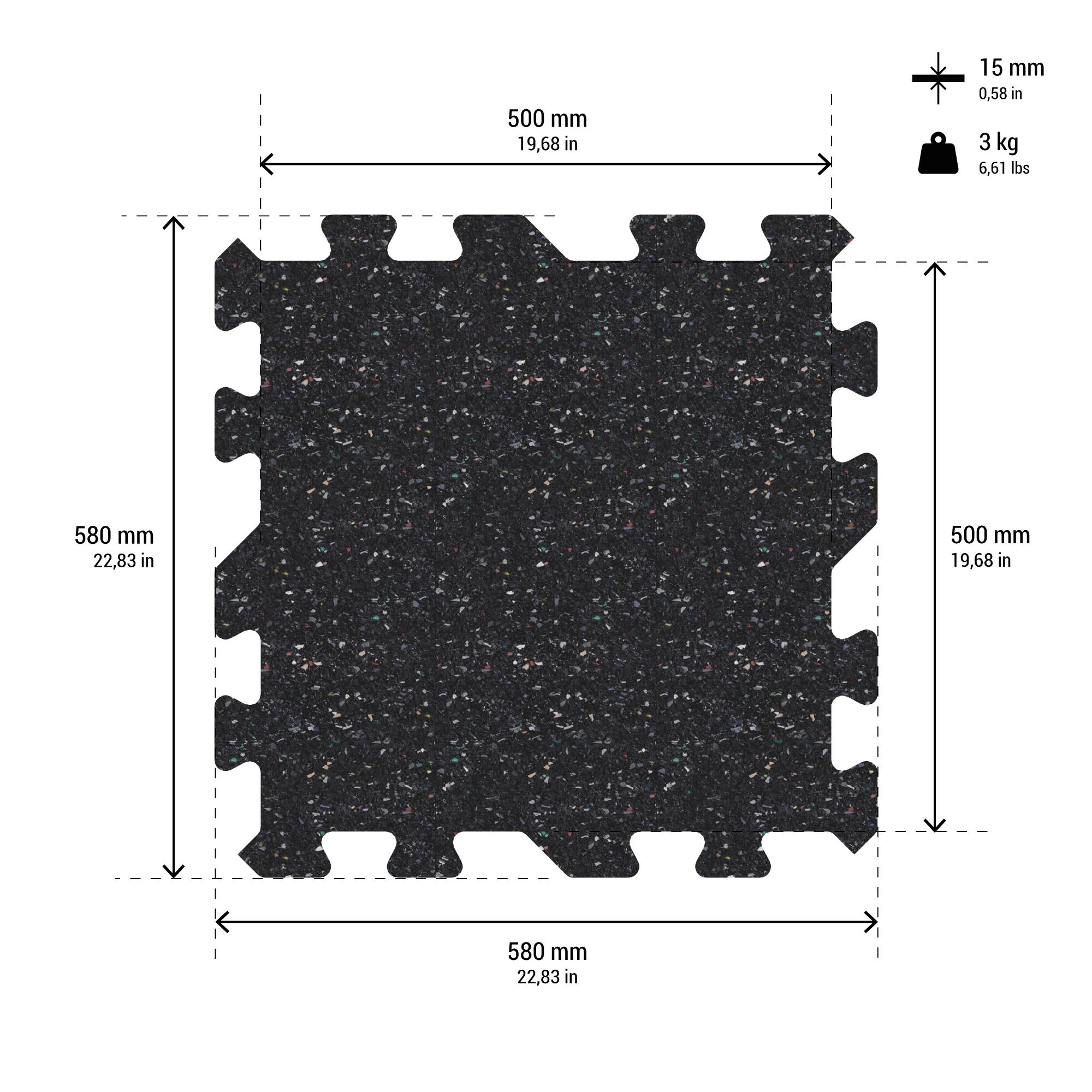 Modular Weight Training Mat