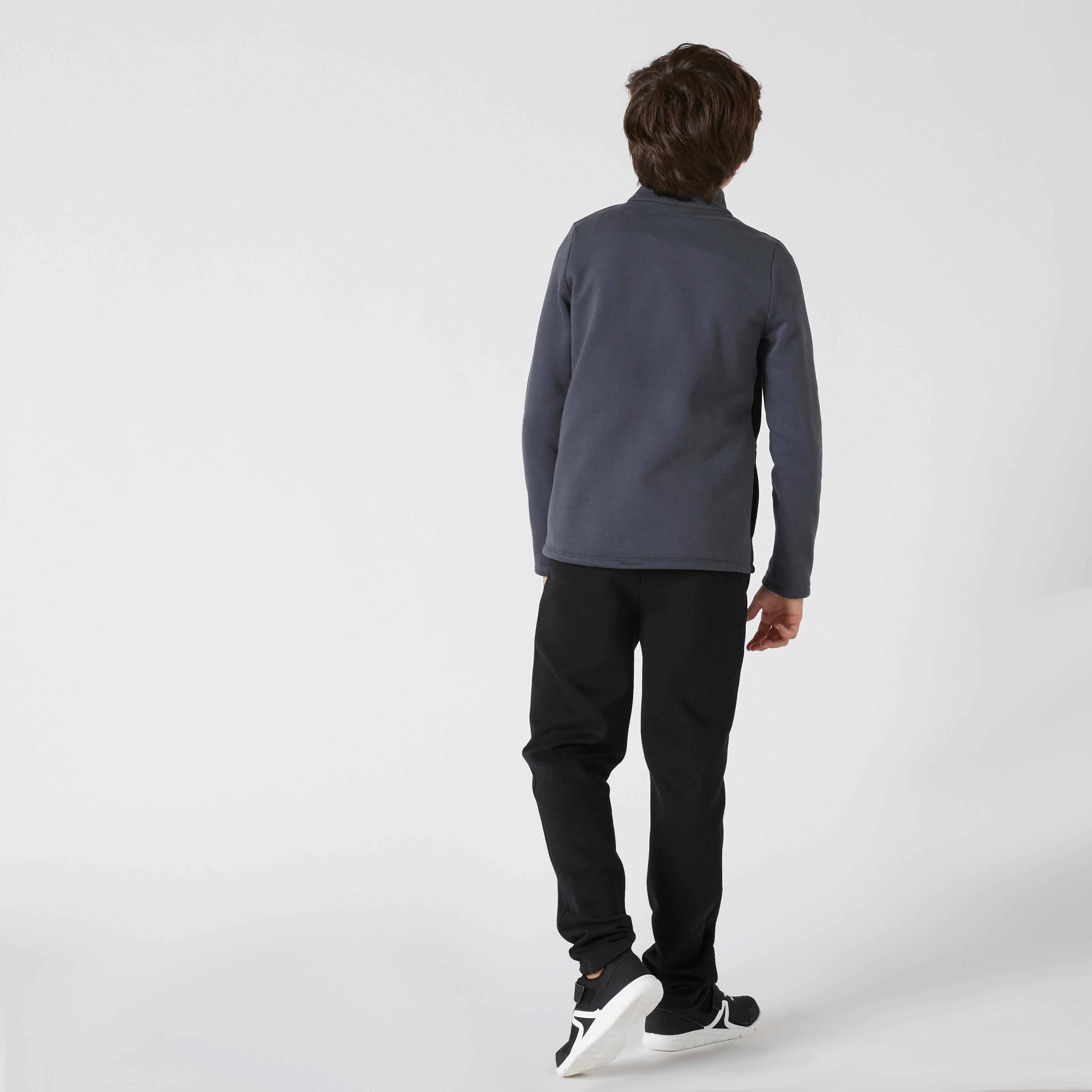 Kids’ Zip-Up Tracksuit - Black