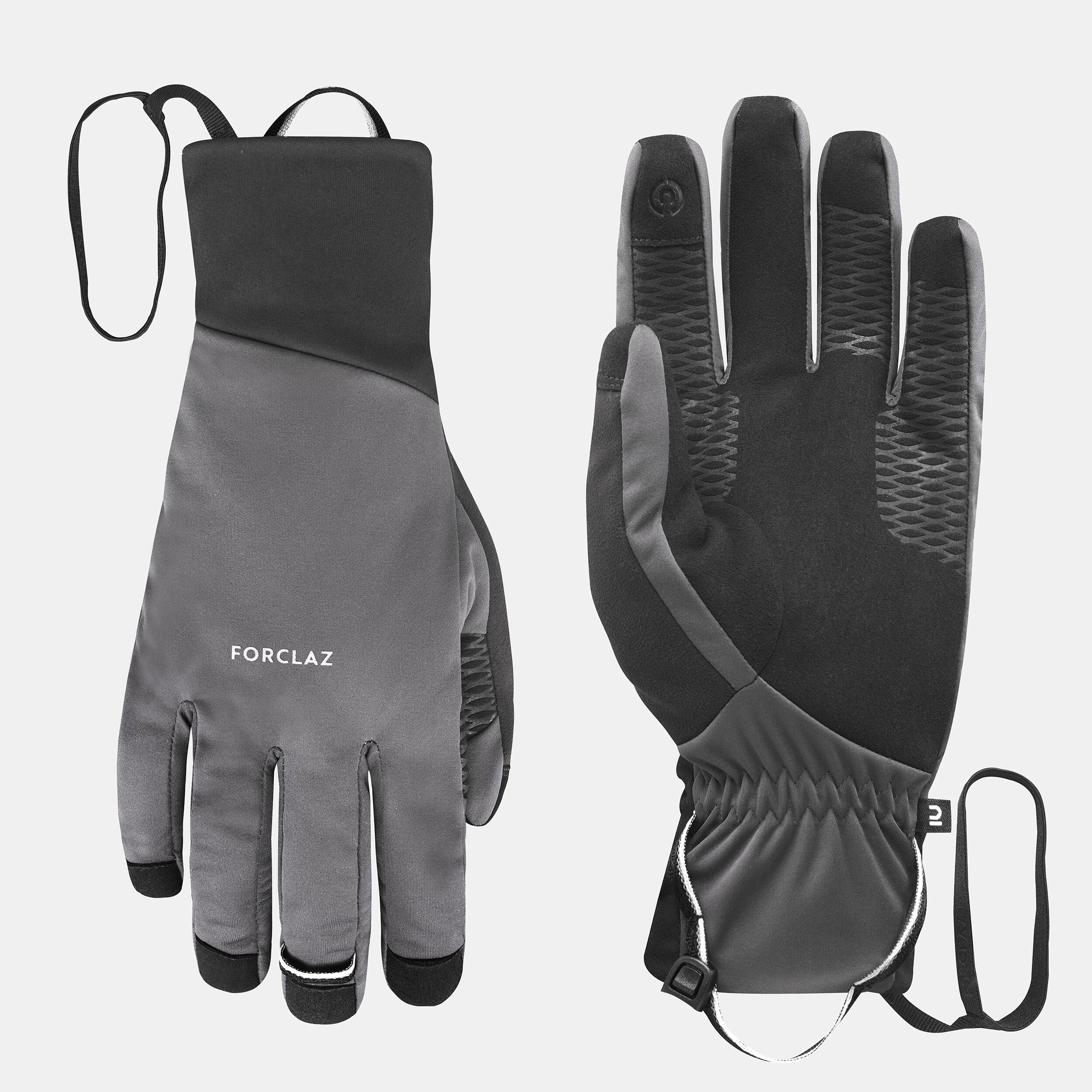 Windproof Hiking Gloves - MT 900 Grey