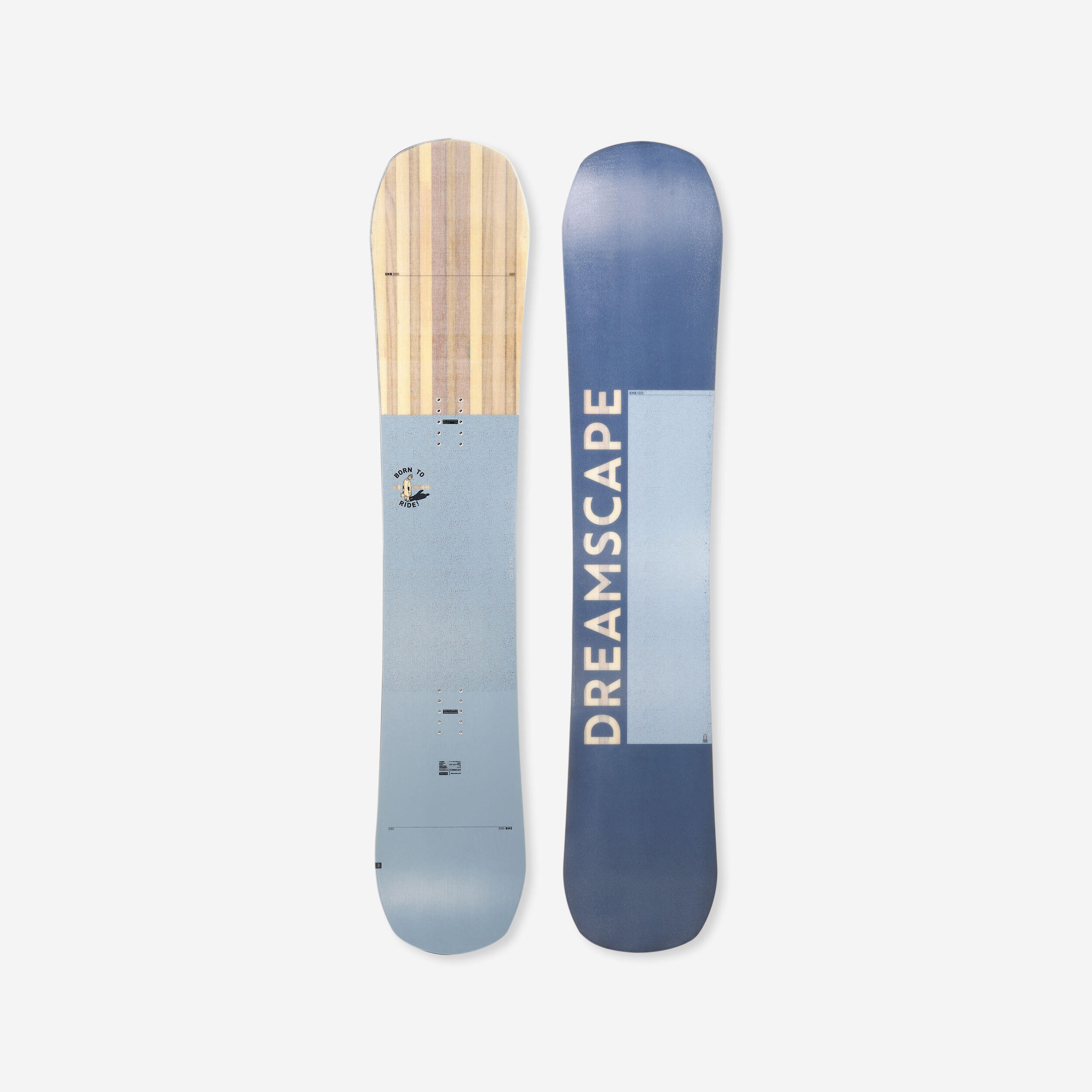 Men's All-Mountain and Freestyle Snowboard â SNB 100