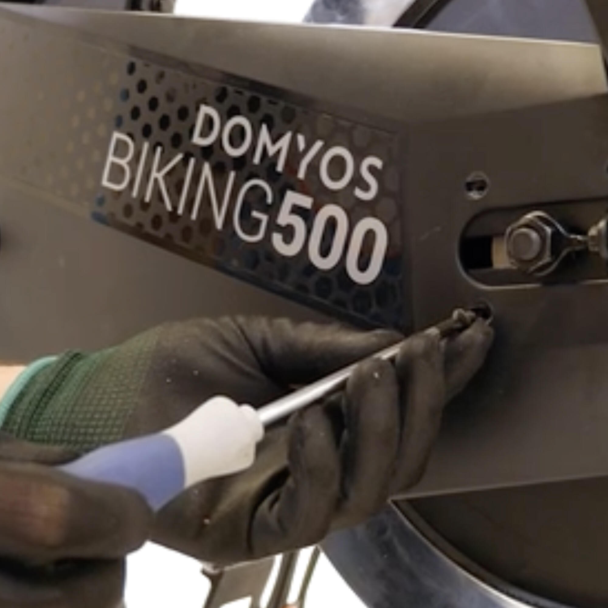 Indoor Bike Housing Removal