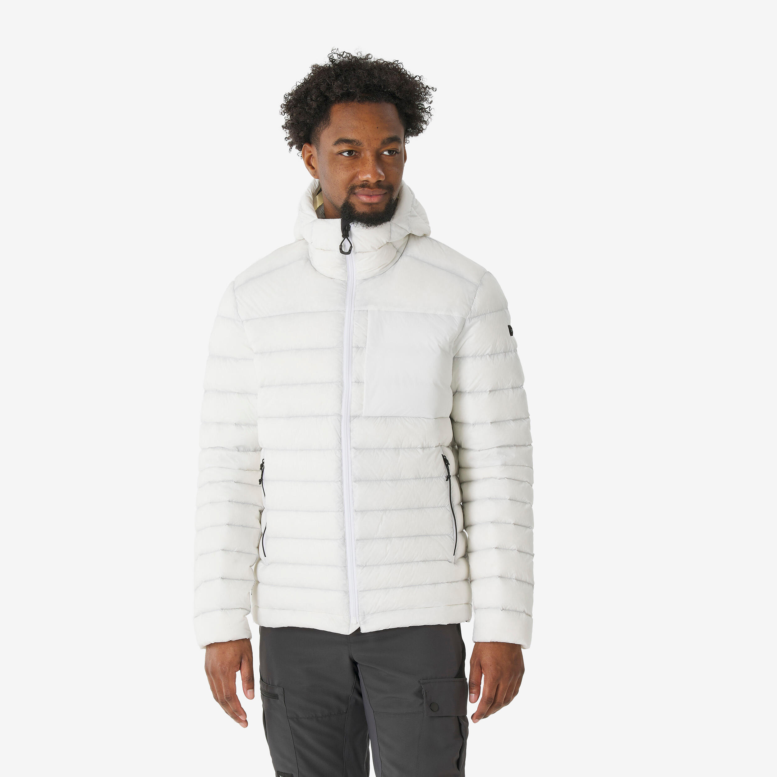 Menâs Down Winter Jacket with Hood, MT 500