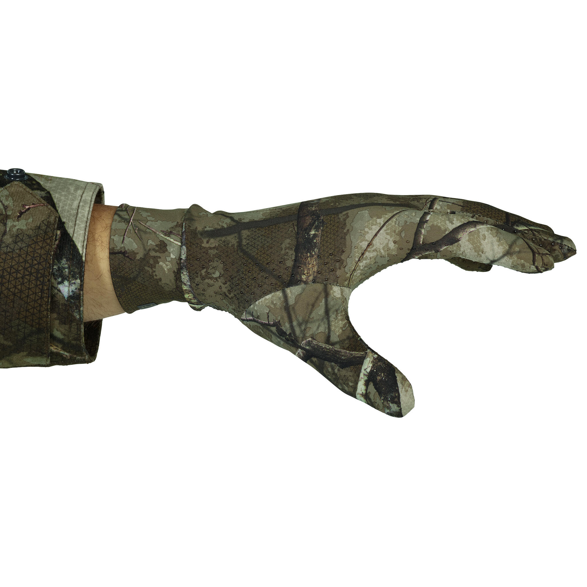 Thin Stretch Hunting Gloves 100 – Camouflage