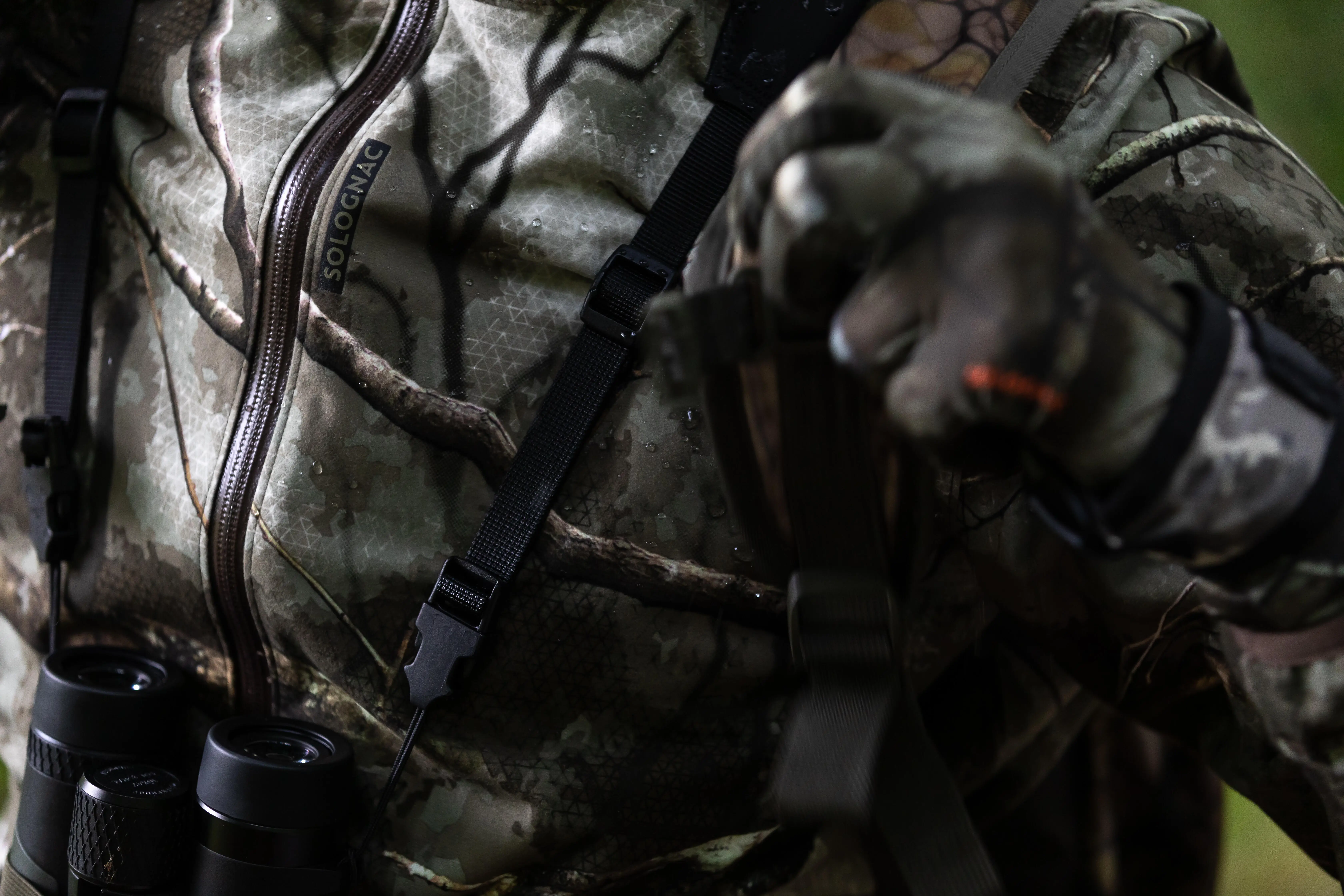 Waterproof Silent Hunting Jacket - Treemetic 500 Camo