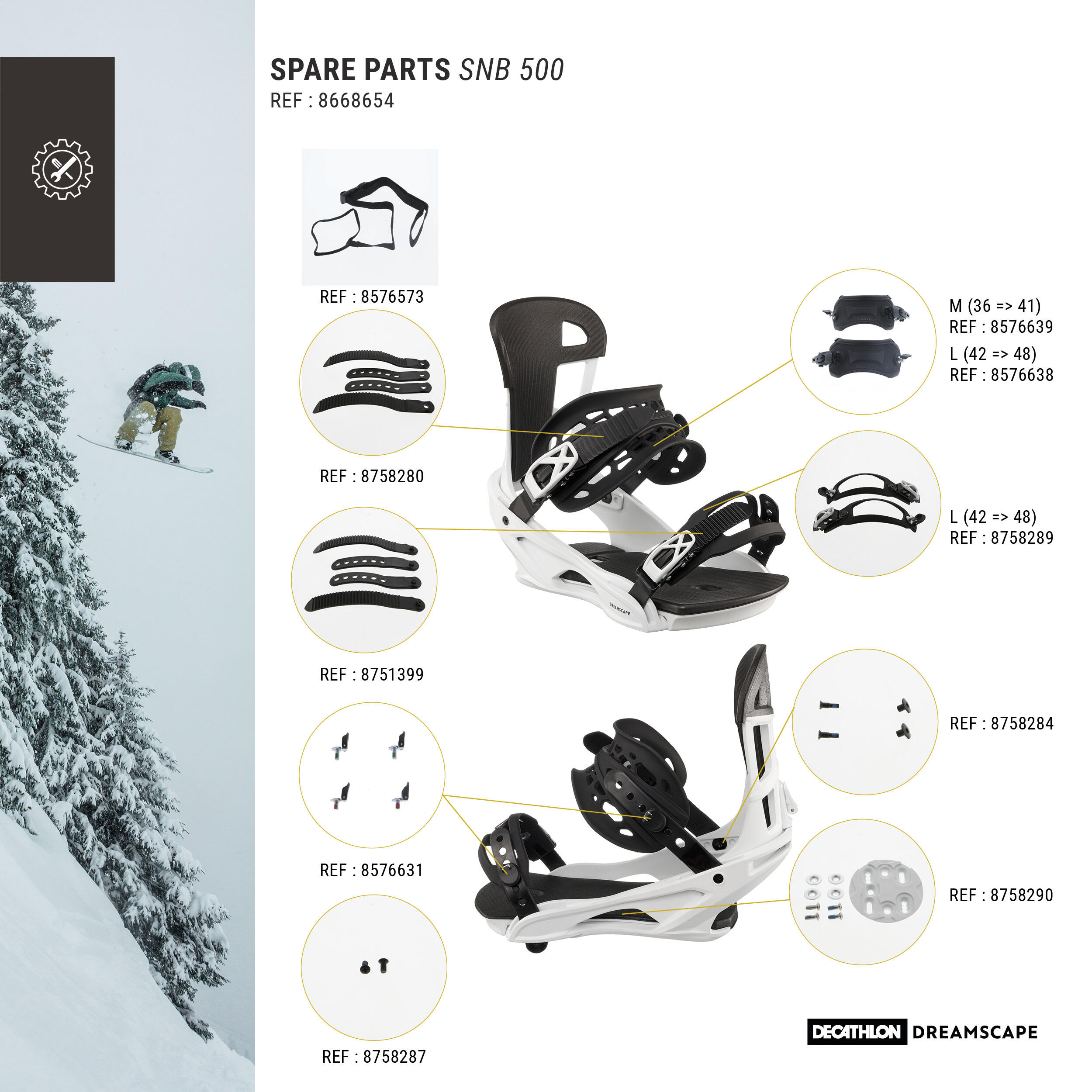 Snowboard Bindings â SNBÂ 500