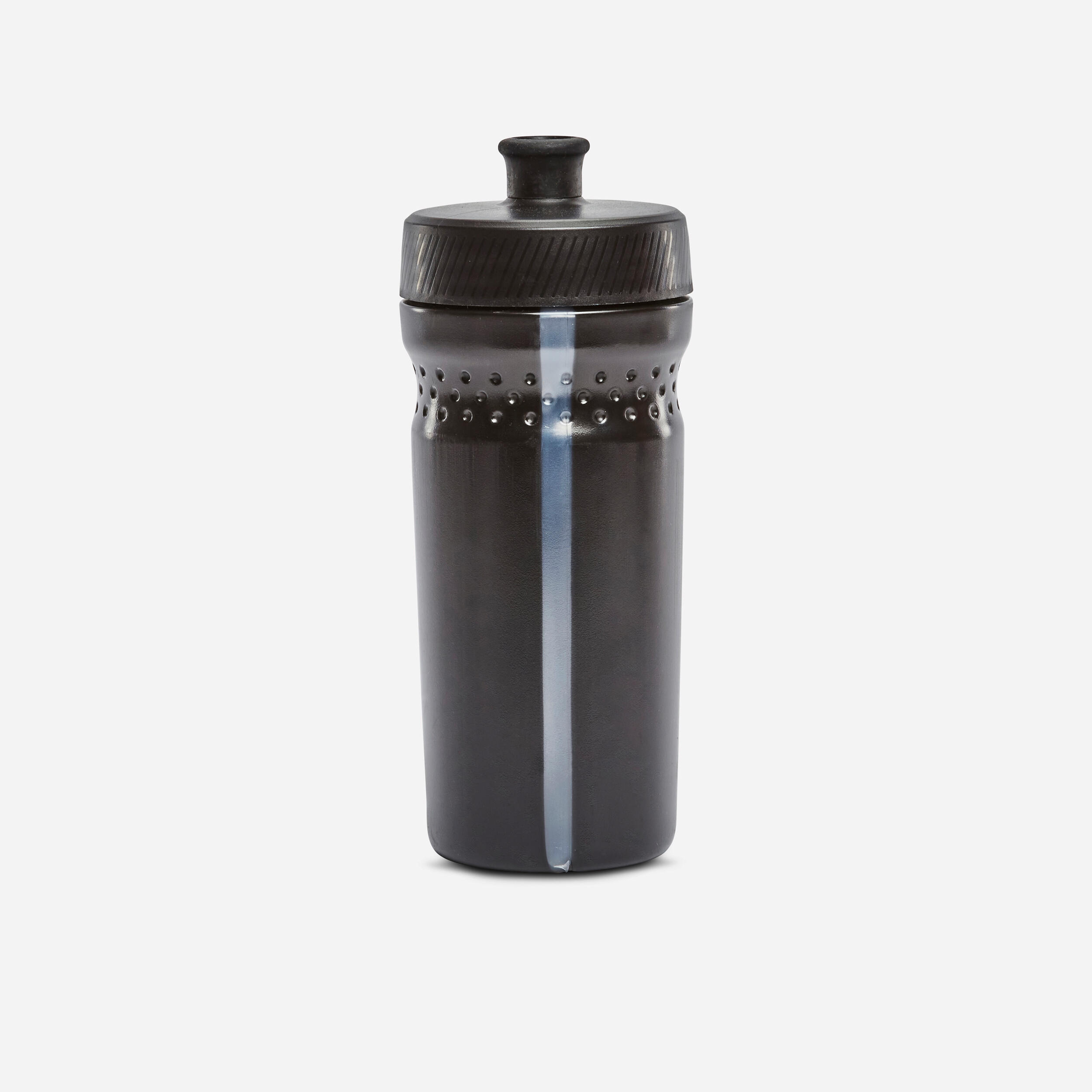Kids' 380 ml Water Bottle - 500 Black/Grey