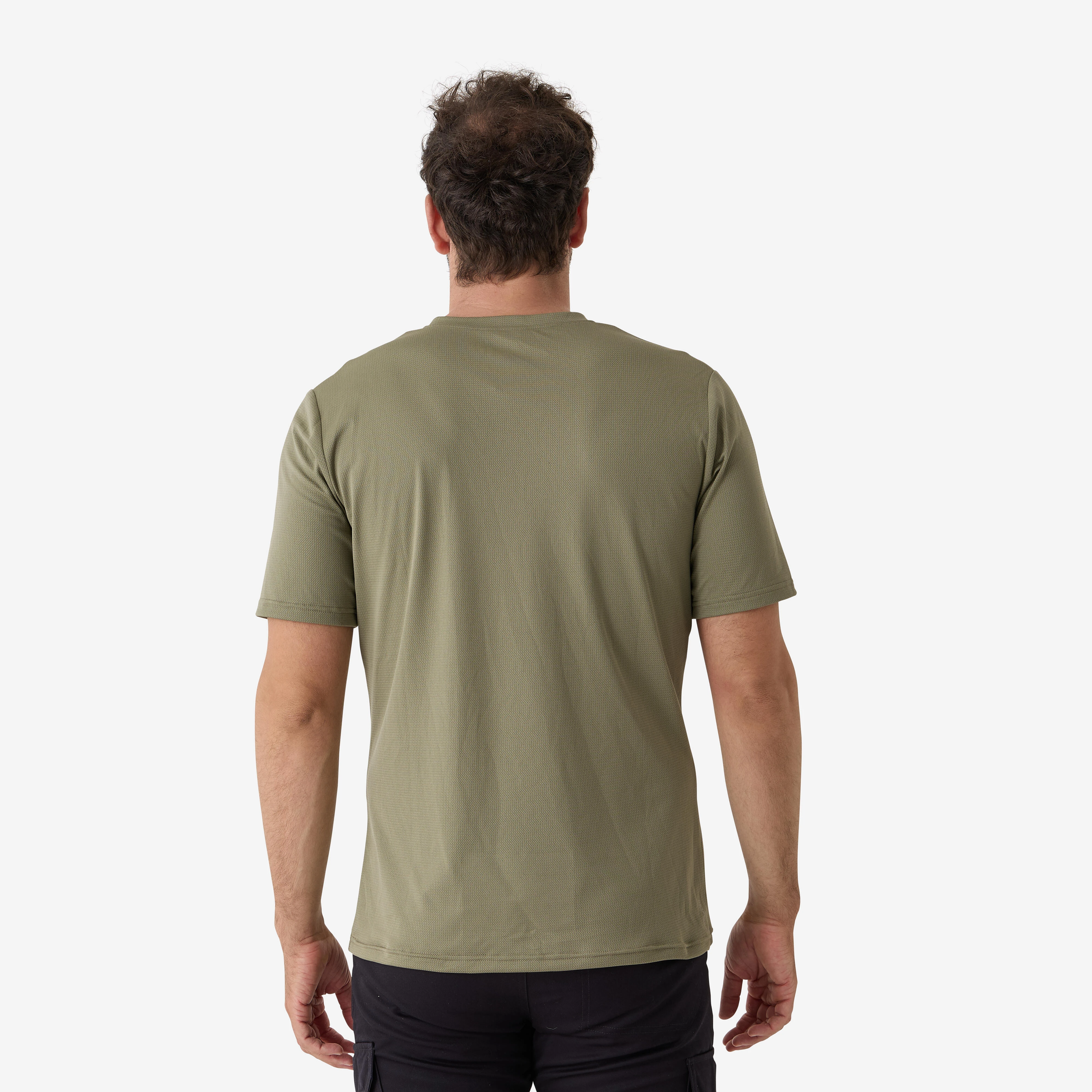Men's Hunting Breathable T-shirt 100 Green