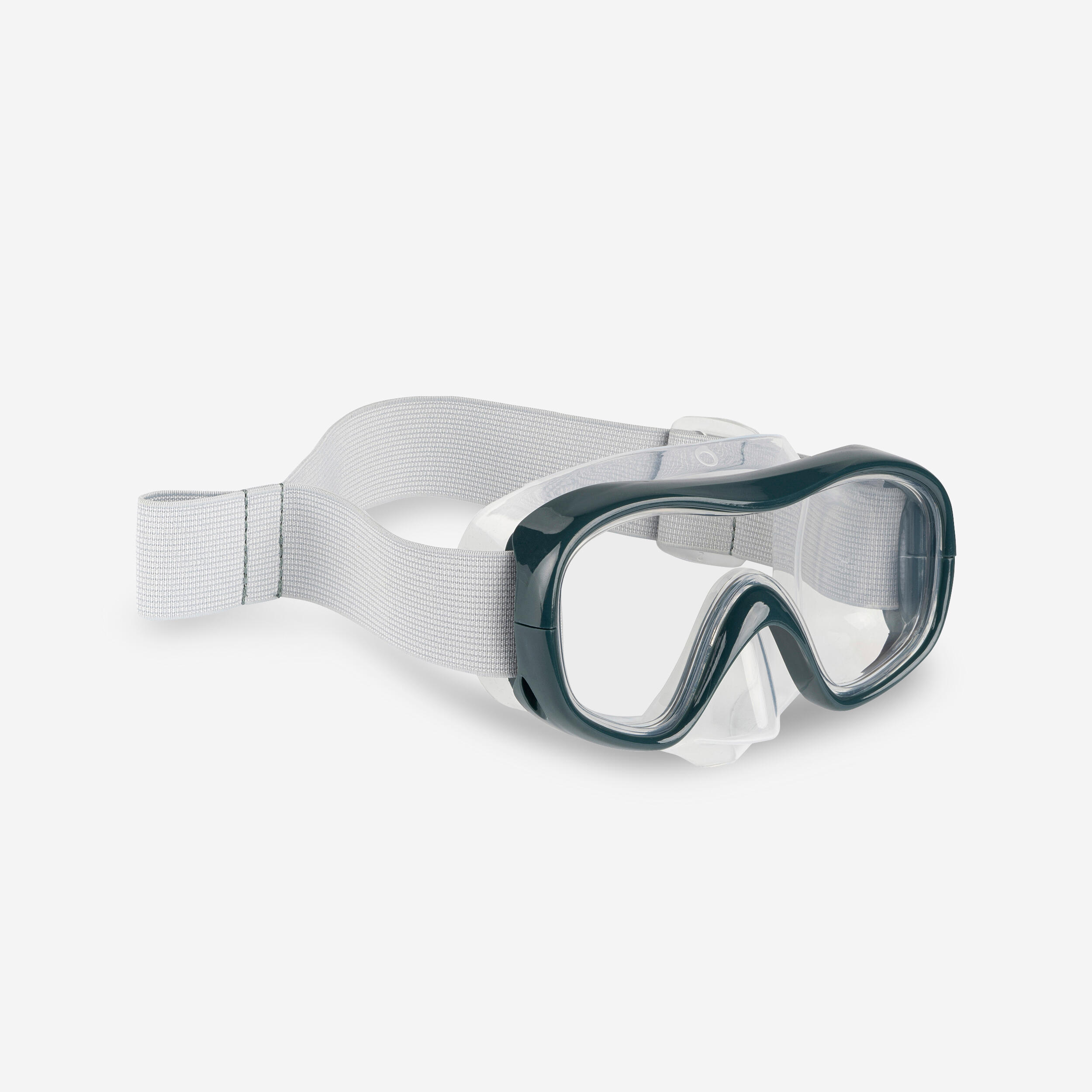 Kid's Snorkeling Mask - SNK 500 Pearl Grey