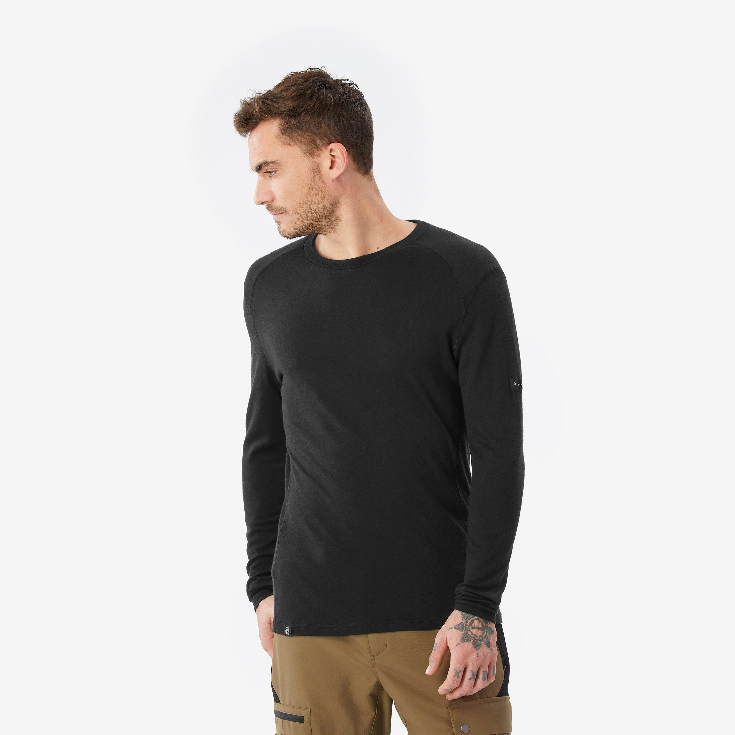 Menâs Merino Wool Hiking Shirt â MT 500