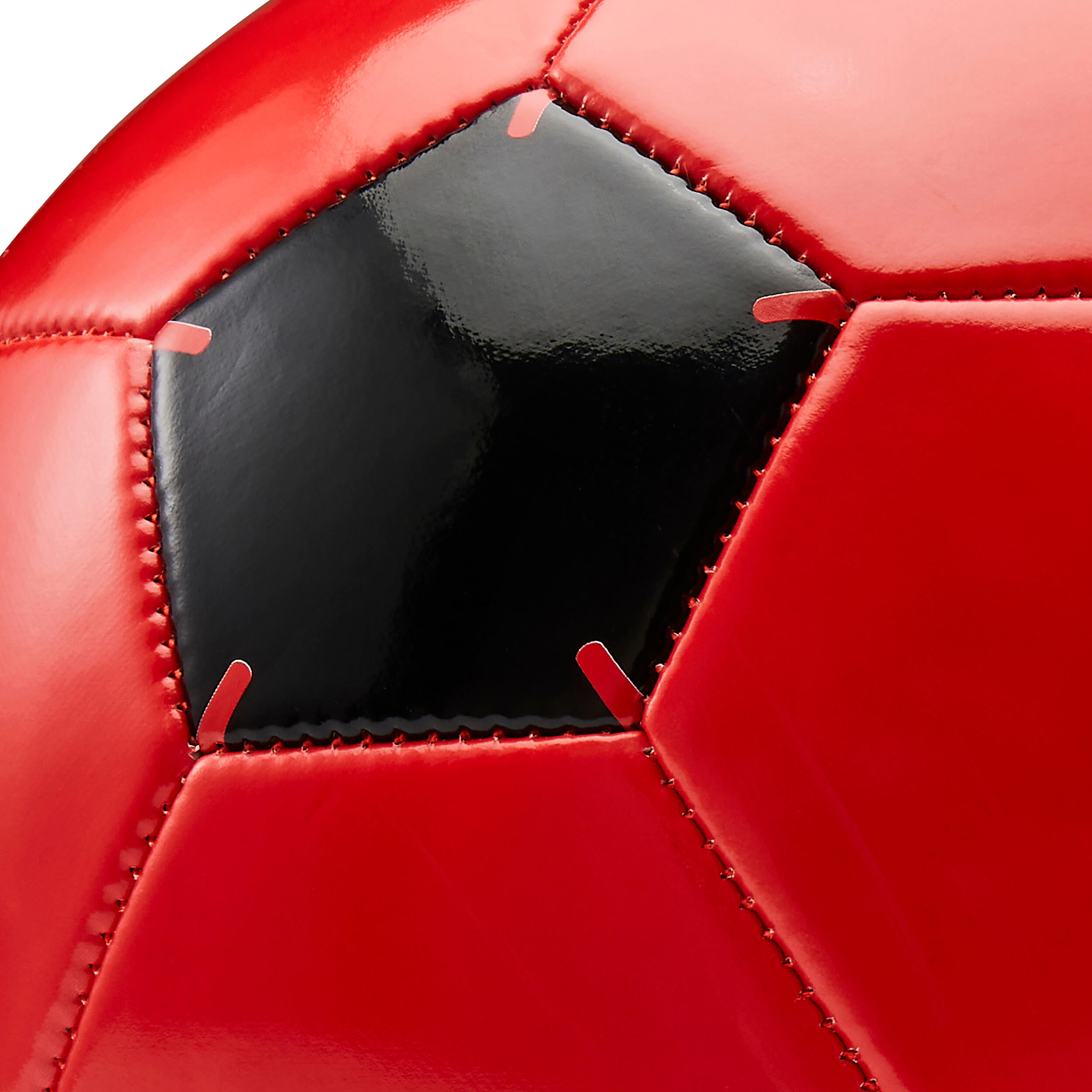 Kids' Size 4 Soccer Ball - First Kick Red