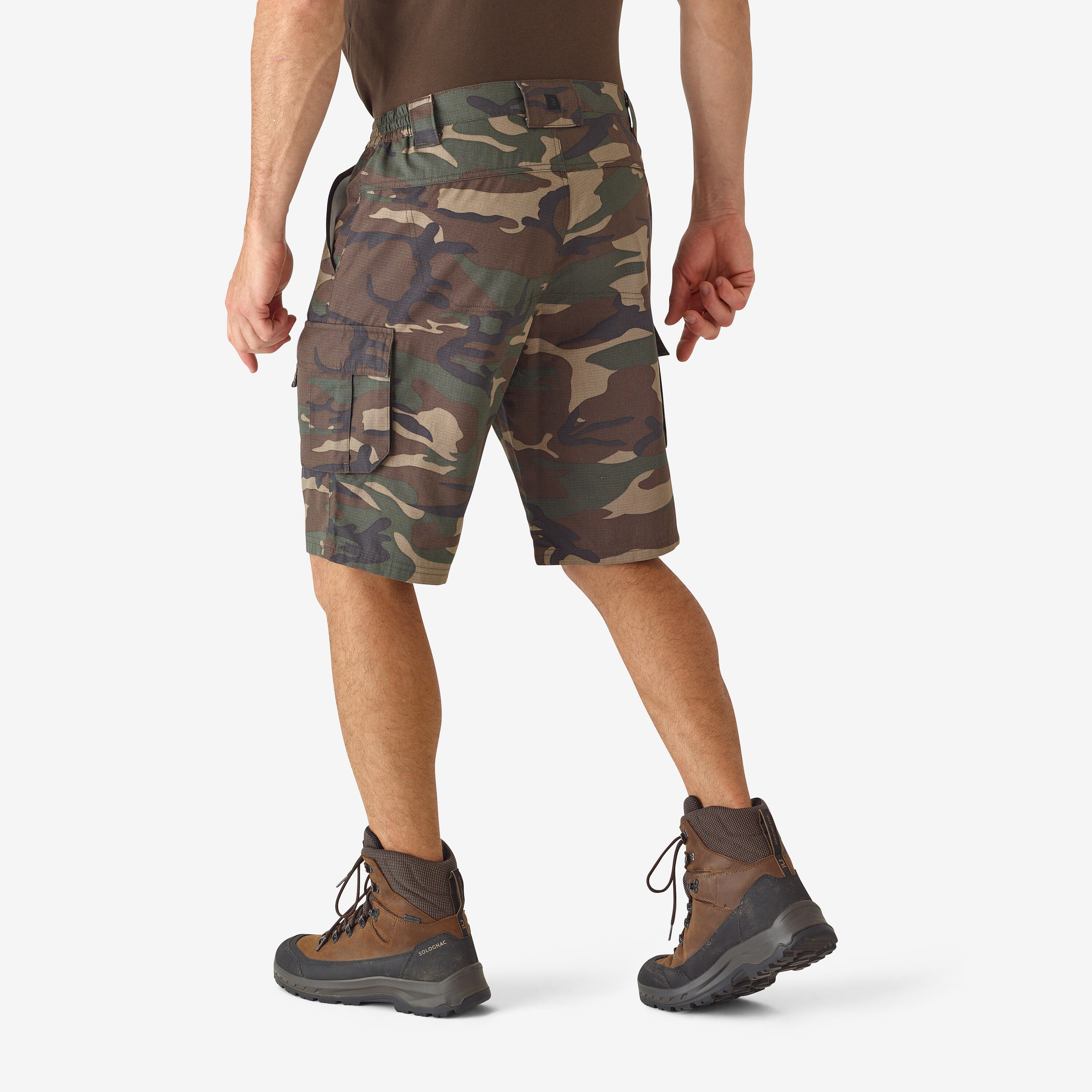 Bermuda 500 camouflage woodland green