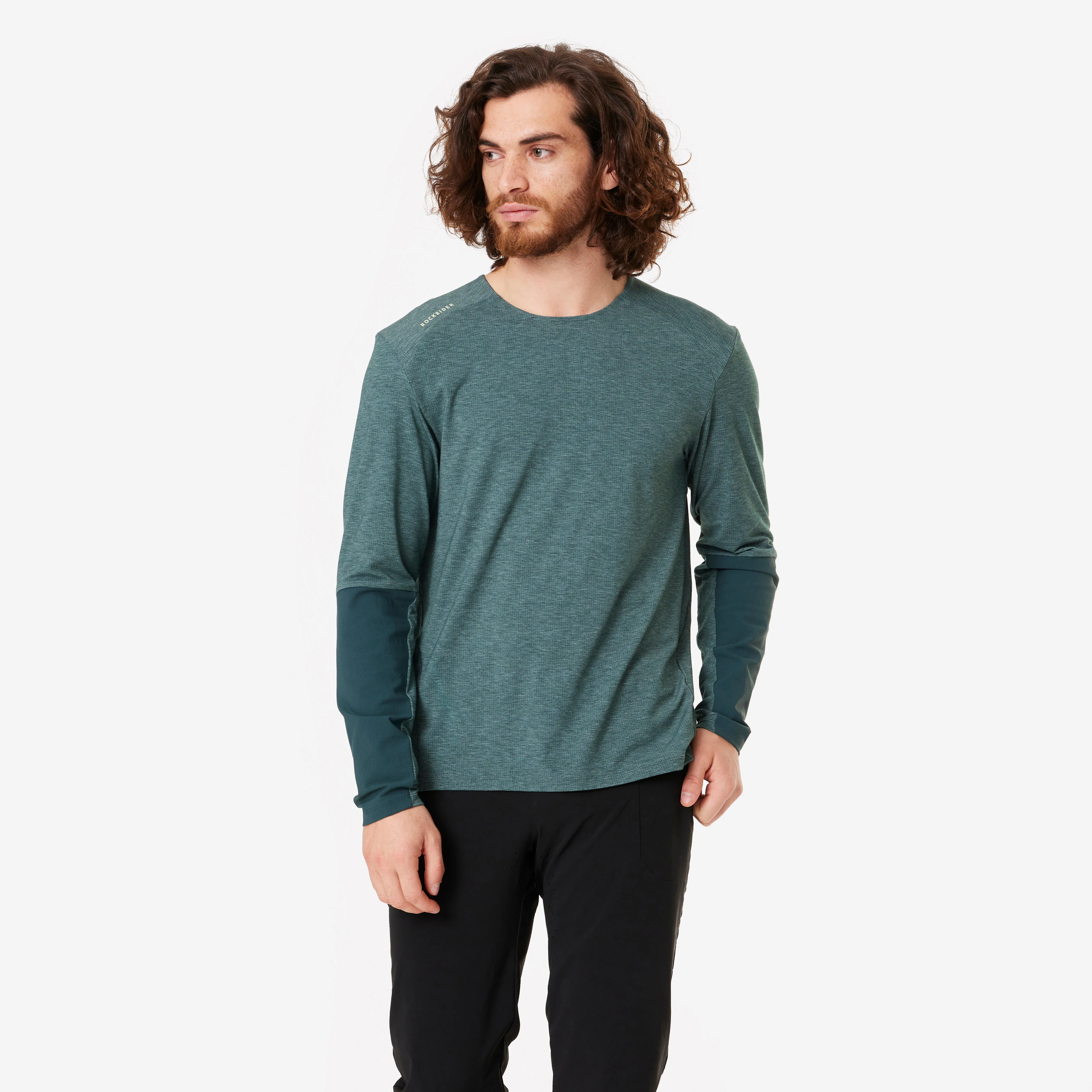 Breathable Long-Sleeved Mountain Bike Jersey