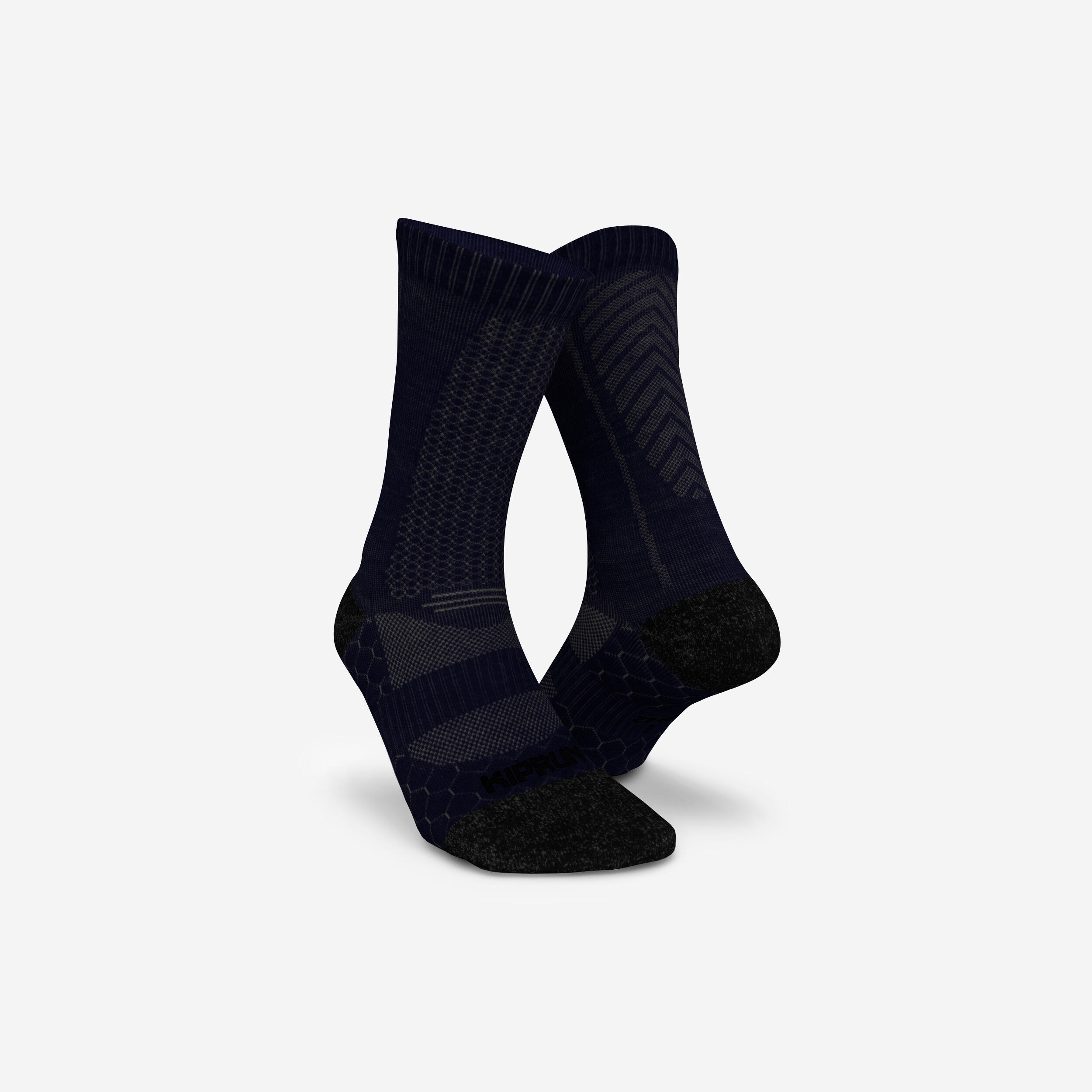 Merino Wool Mid-Calf Running Socks, Run 900