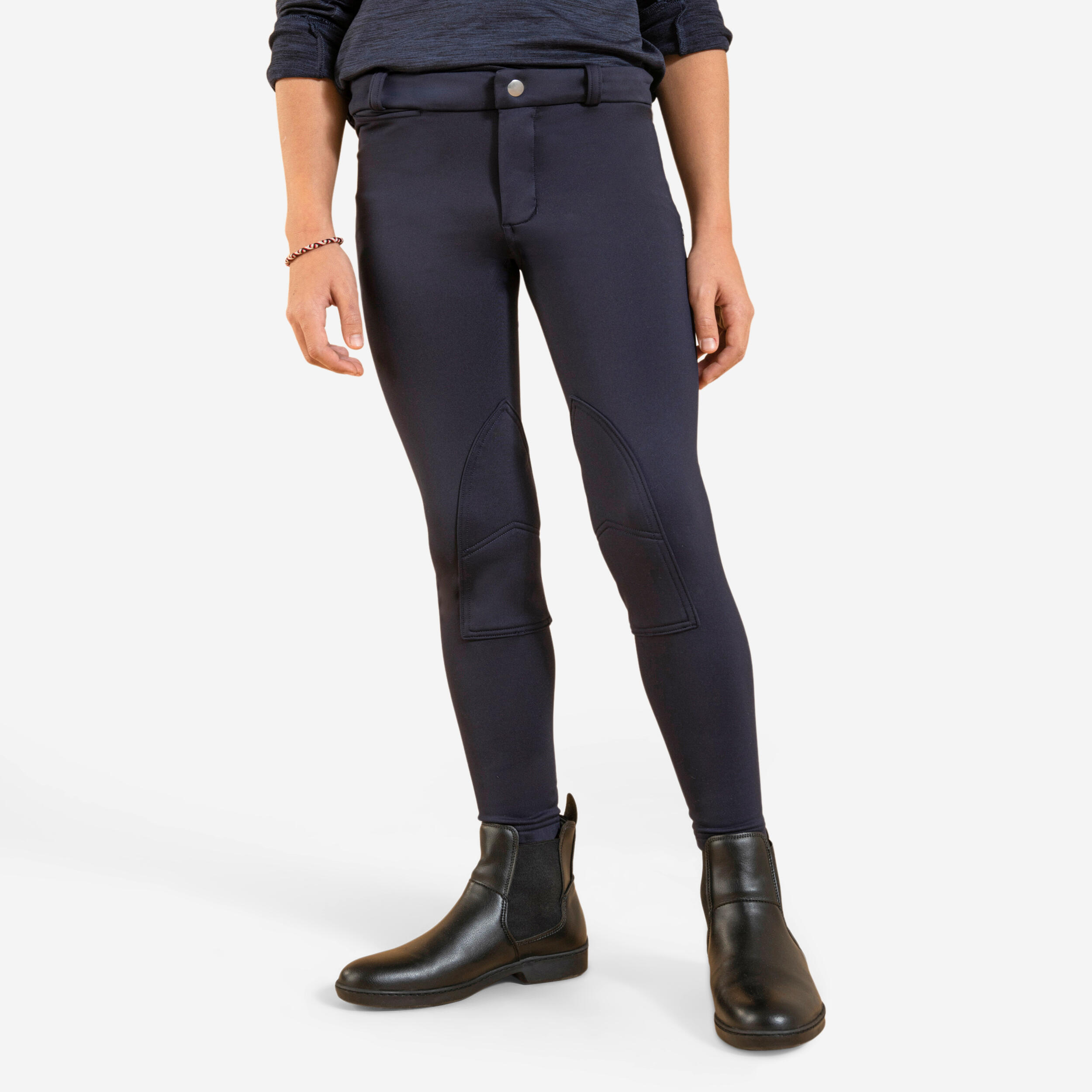 Kids' Warm Horse Riding Jodhpurs â 100