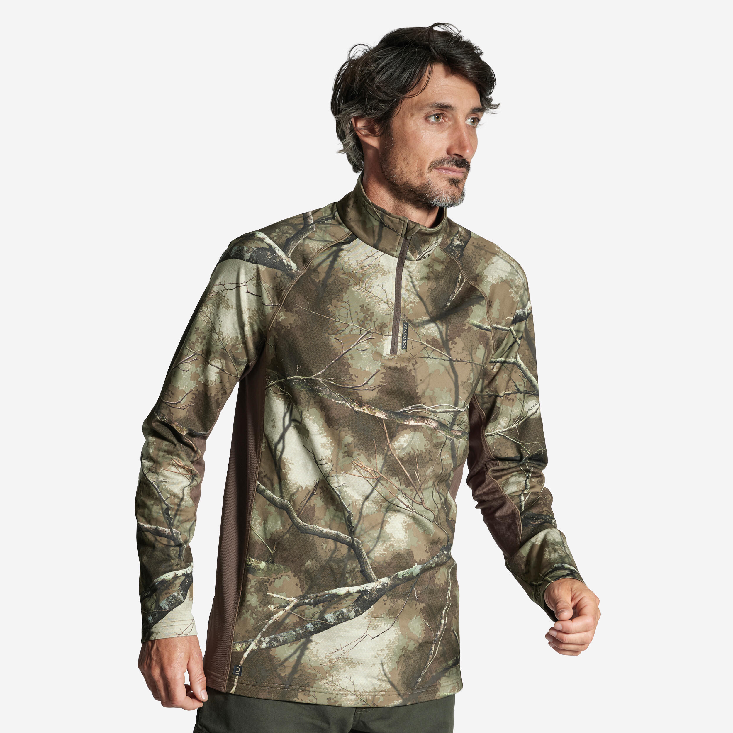 Long-Sleeved T-Shirt Warm Breathable - 500 Treemetic