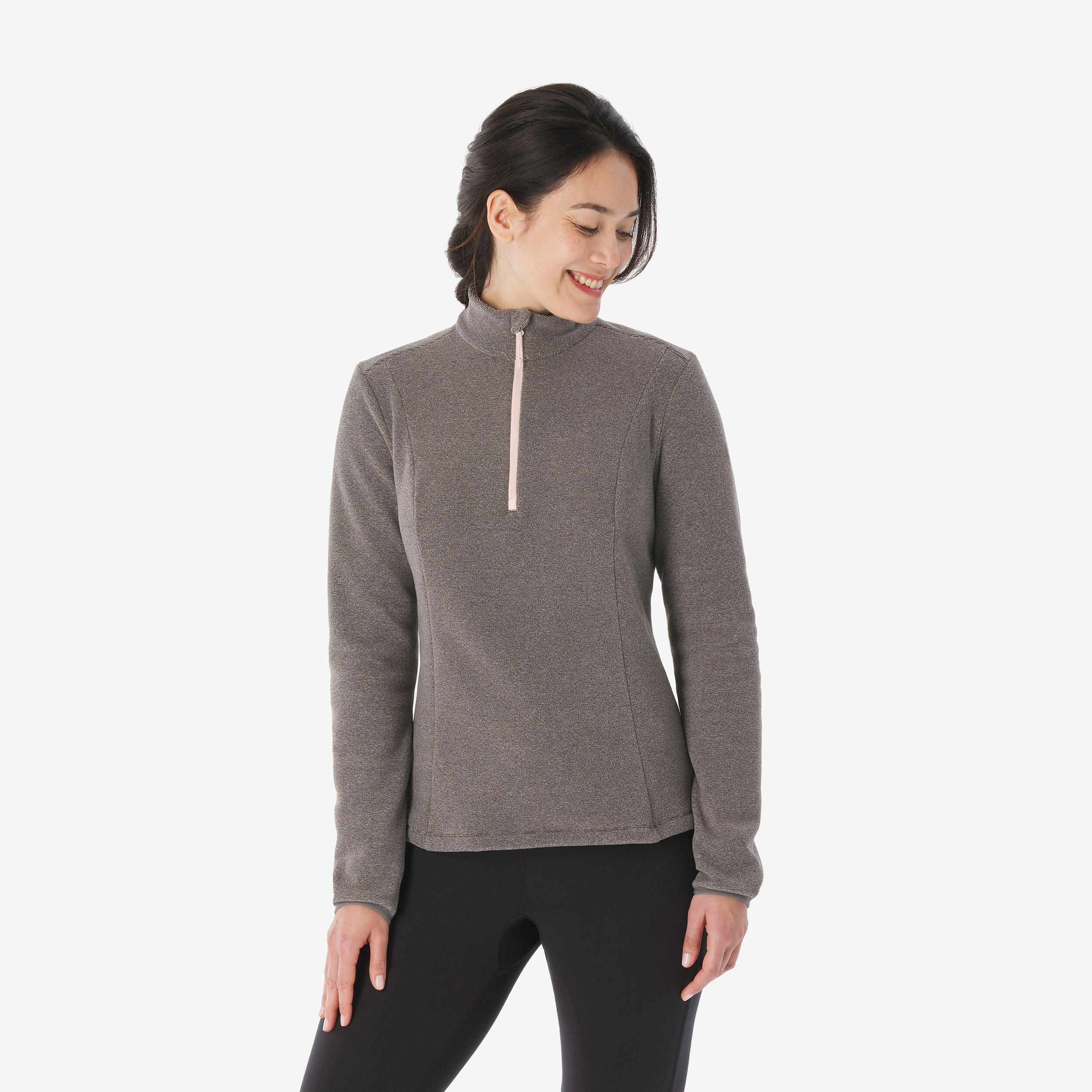 Womens' Fleece Hiking Sweater â MH 100