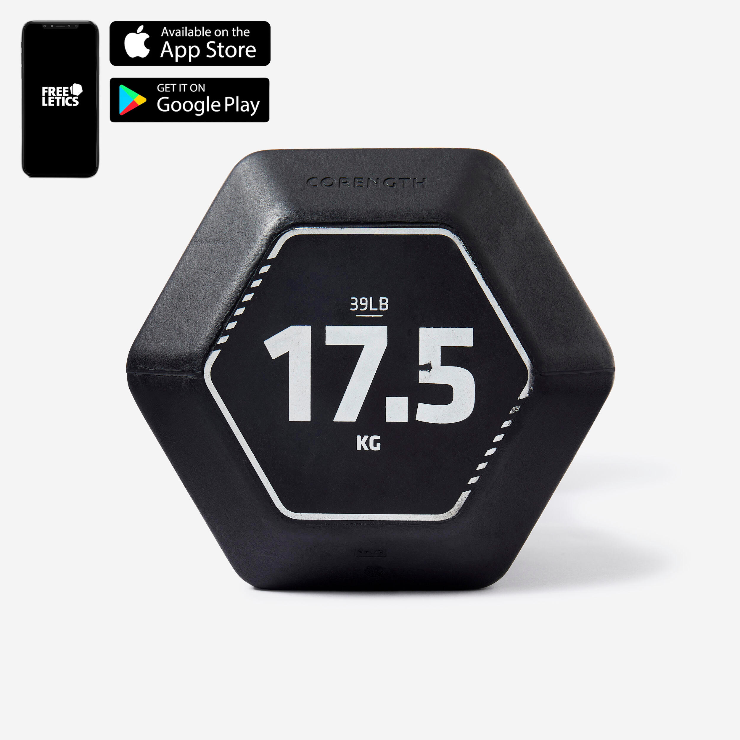 Cross-Training Hex Dumbbell 17.5 kg