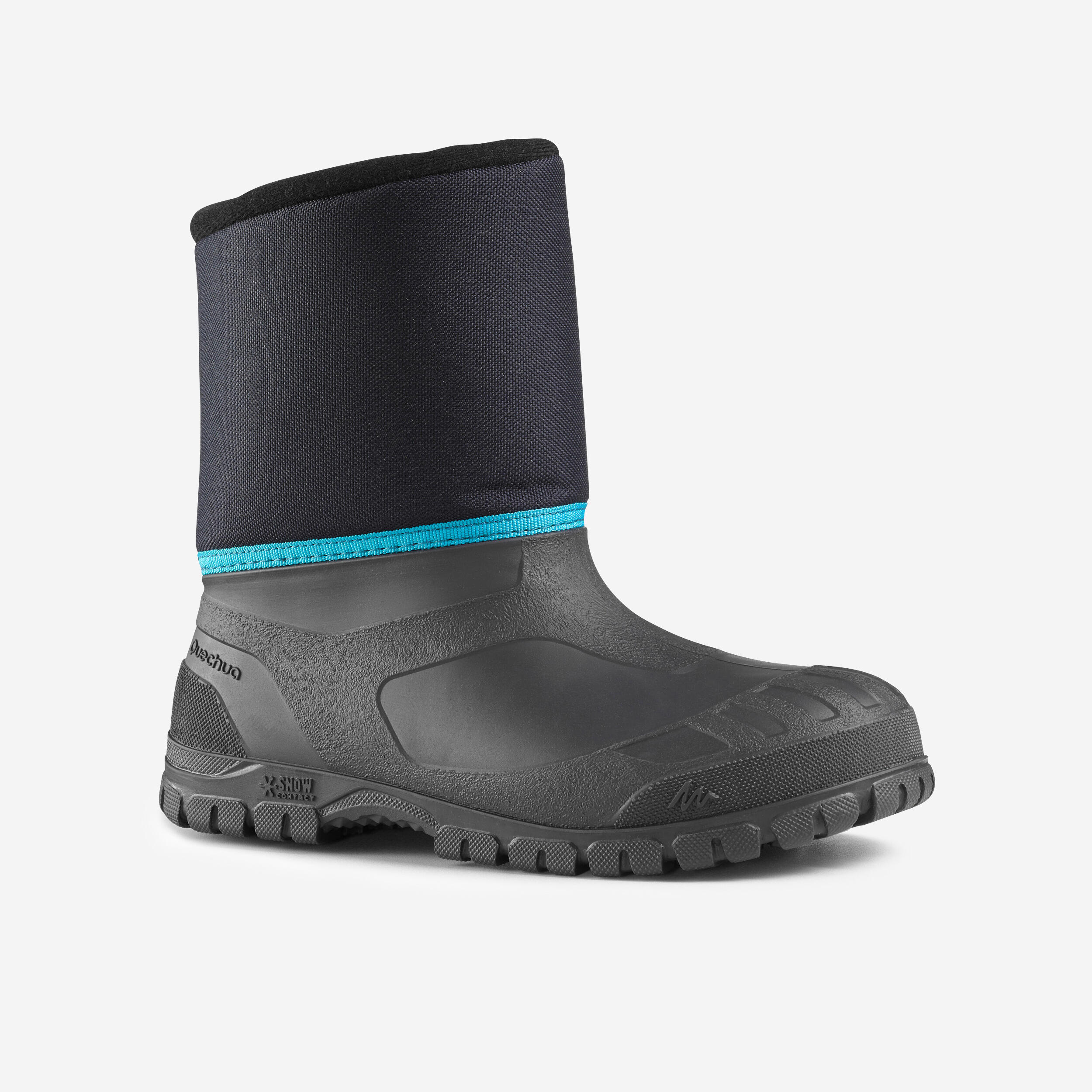 Kidsâ Winter Boots - SH 100 Black