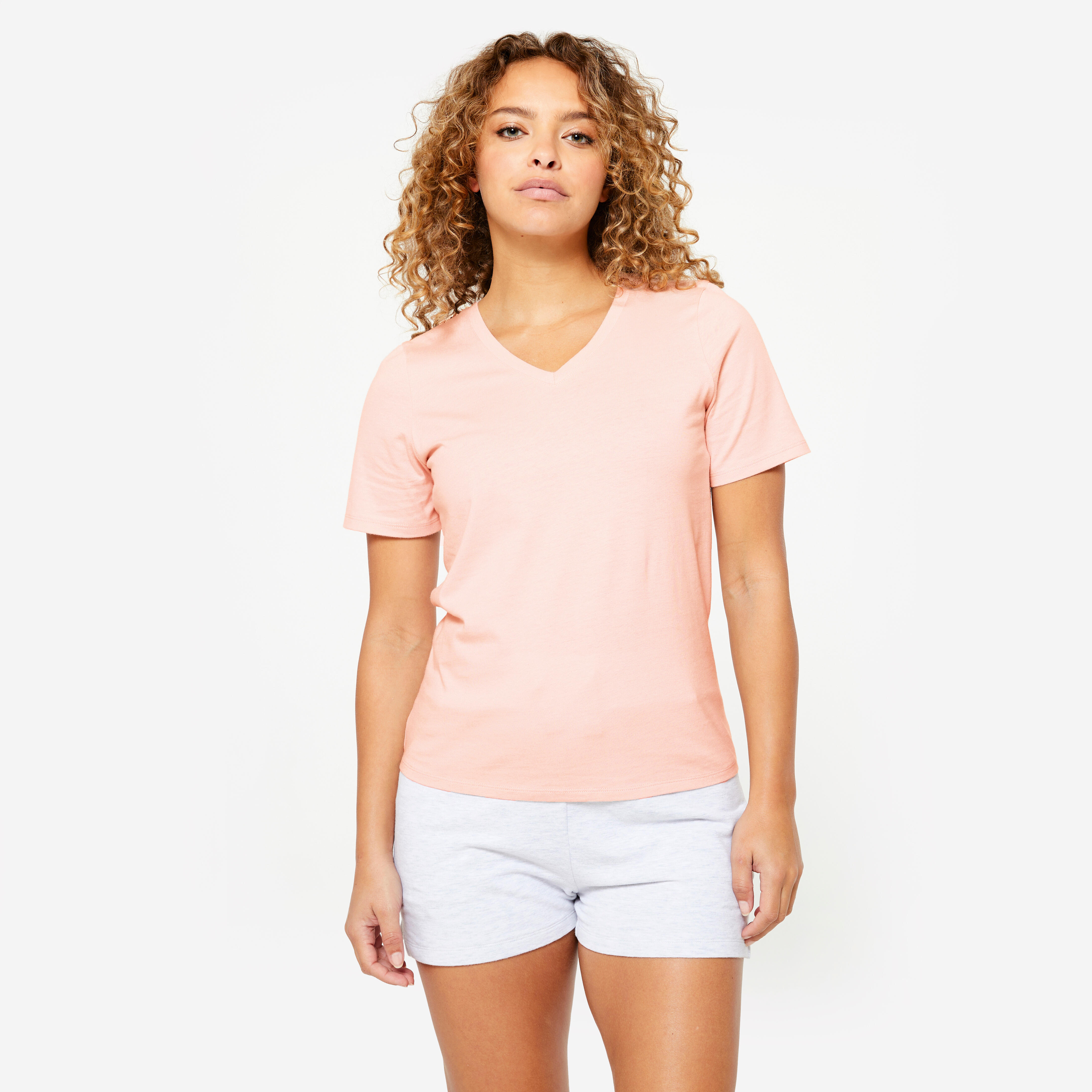 Womenâs V-Neck T-Shirt - 500
